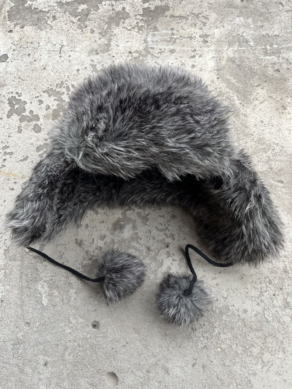 Hysteric Glamour × If Six Was Nine × Japanese Brand 90s Japanese Fur Faux Fuzzy Trapper Mohair Ushanka Hat Y2K Size ONE SIZE - 3 Thumbnail