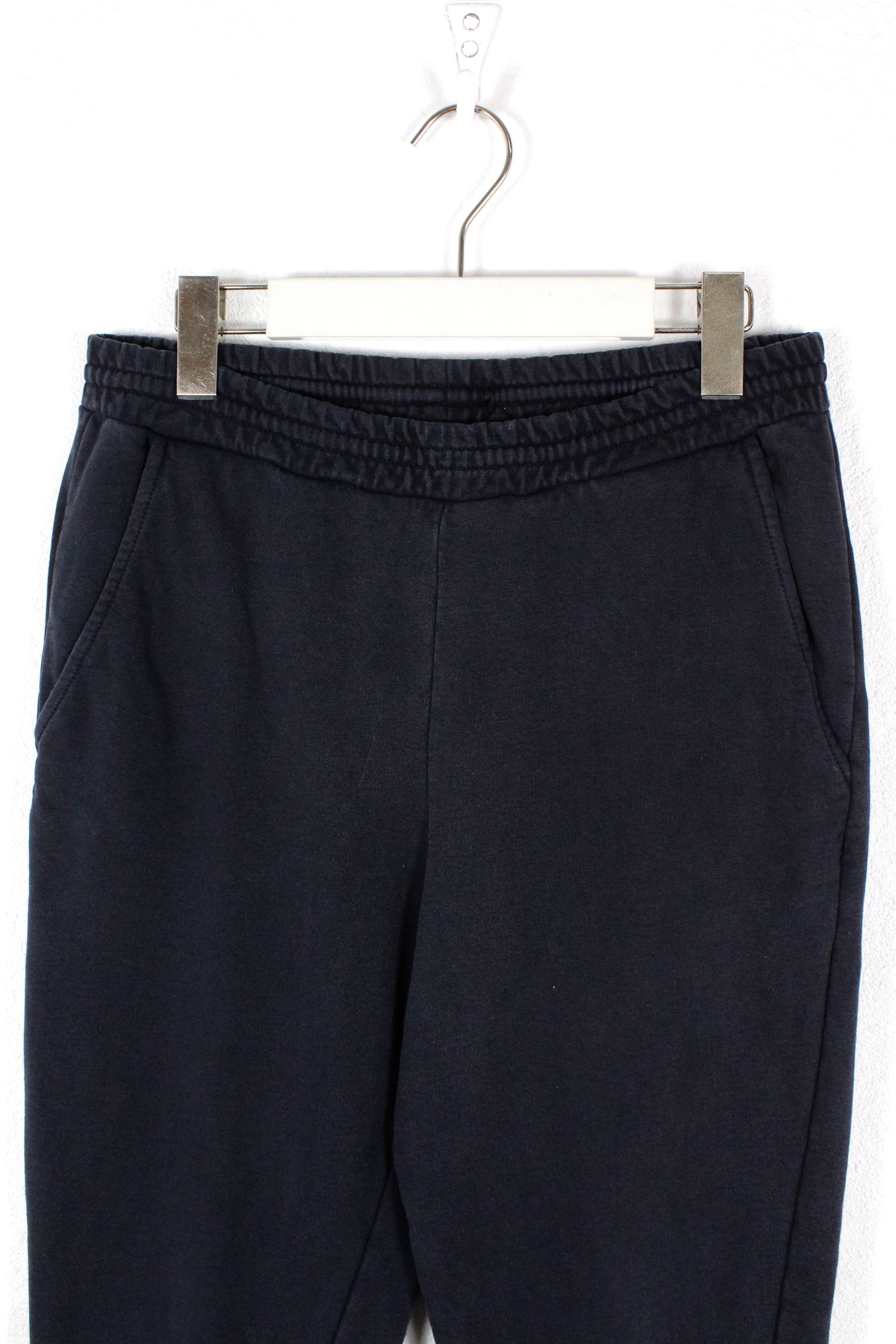Prada Prada Rubber Logo Washed Navy Sweatpants Size US 30 / EU 46 - 4 Thumbnail
