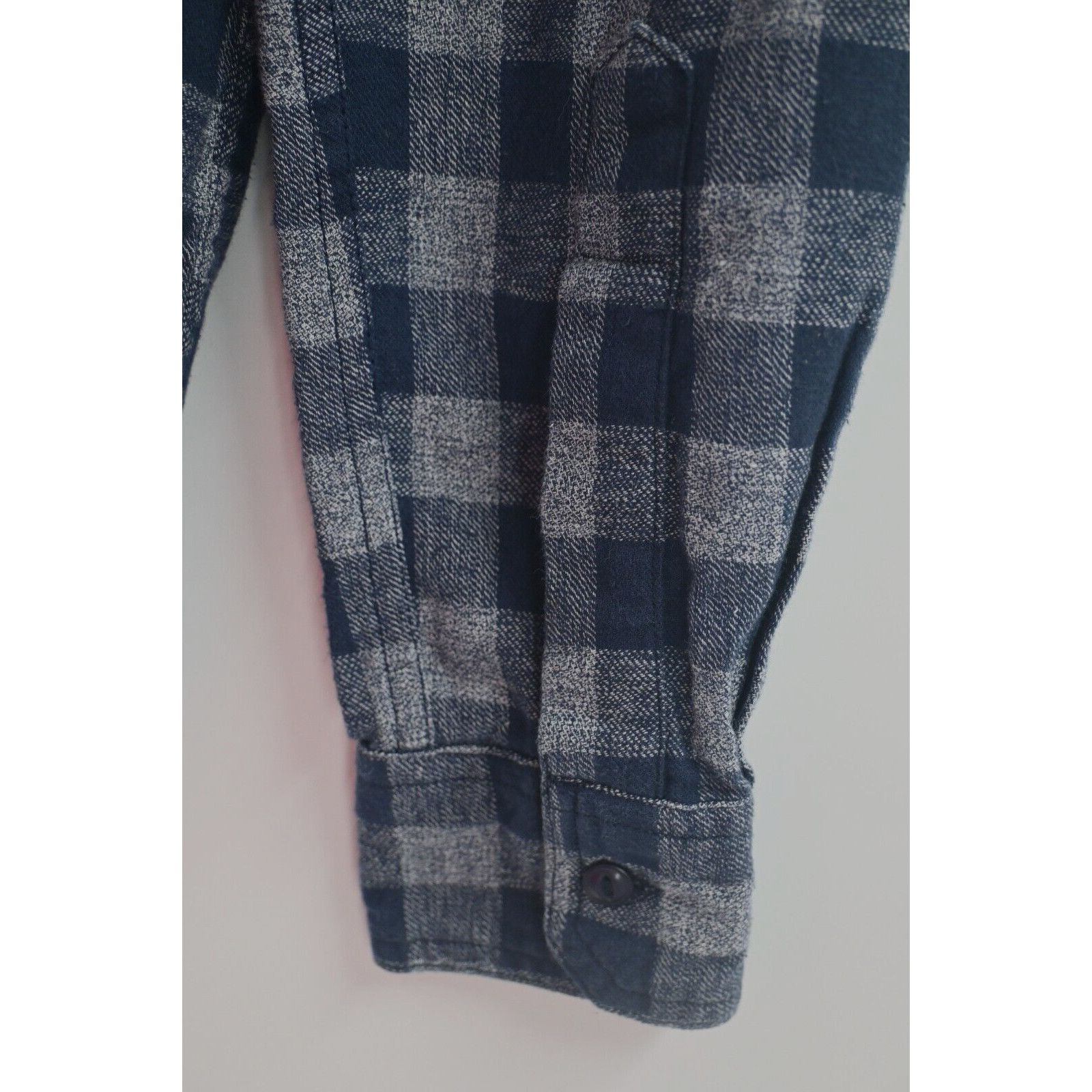 Company 81 Company Eighty One Western Flannel Navy Blue Shirt L Gorp Size US L / EU 52-54 / 3 - 7 Thumbnail