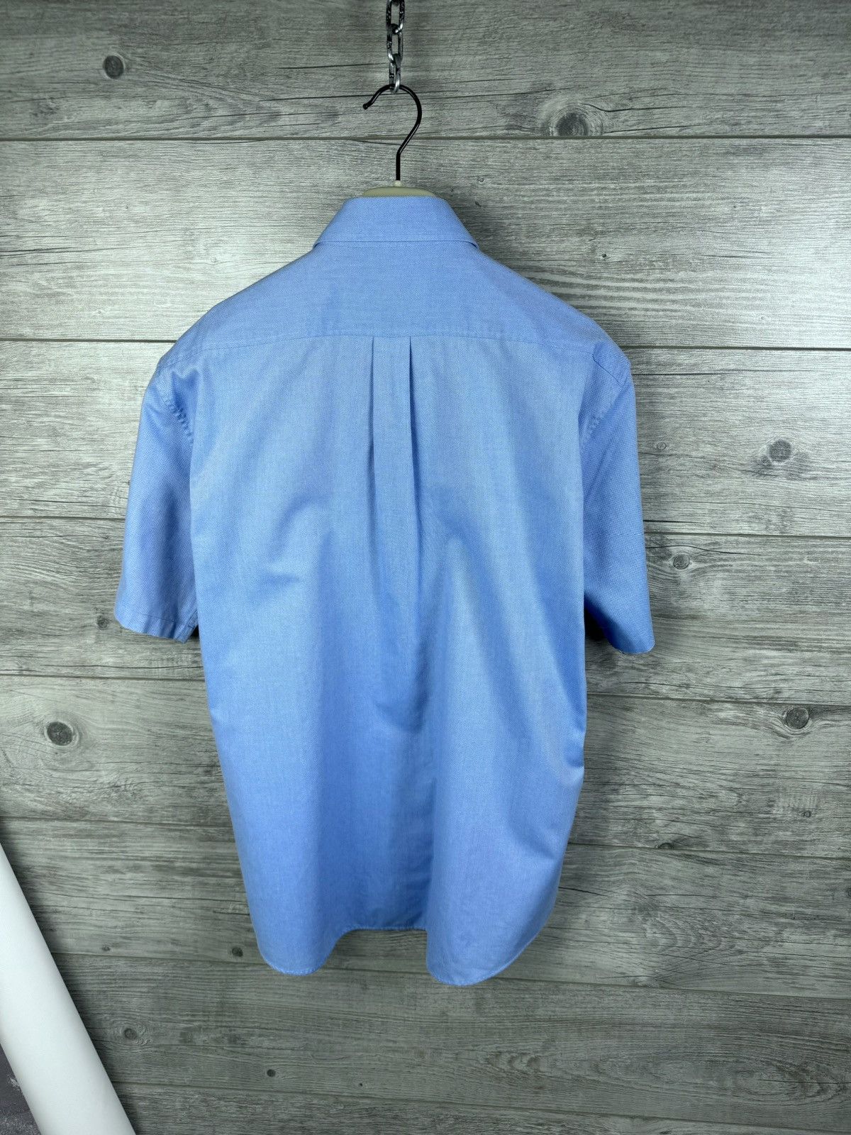 Vintage × Yves Saint Laurent Yves Saint Laurent Short Sleeve Shirt Size L Size US L / EU 52-54 / 3 - 7 Thumbnail