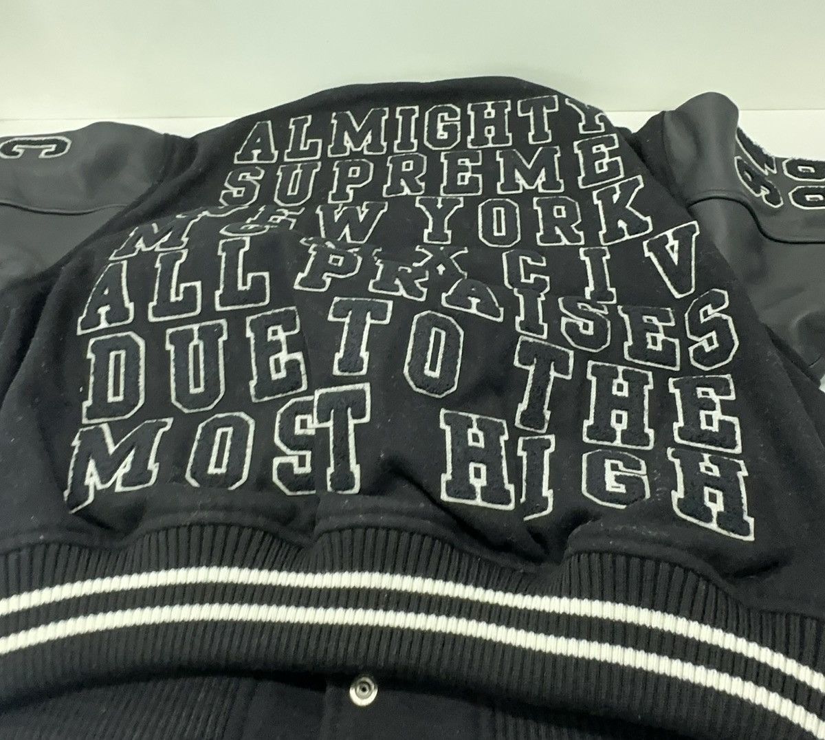 Supreme Supreme 2025 Praises Varsity Jacket Size US M / EU 48-50 / 2 - 7 Thumbnail
