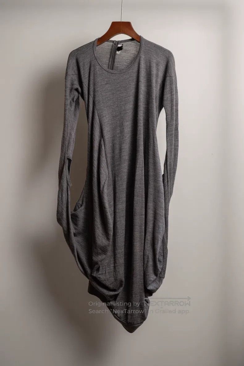 Junya Watanabe Junya Watanabe Sleeveless Asymmetrical Deformed Wool Dress Size XS / US 0-2 / IT 36-38 - 5 Thumbnail