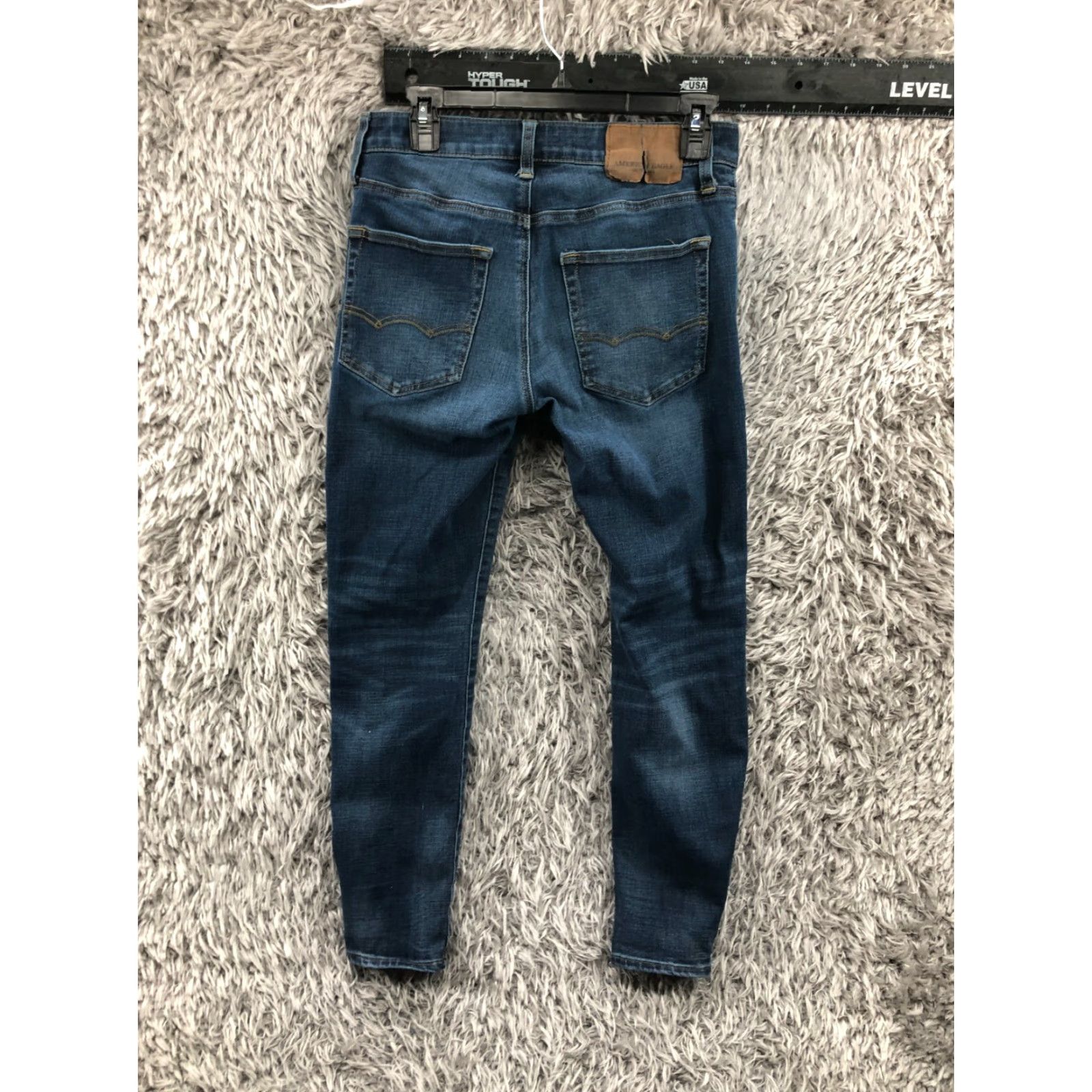 American Eagle Outfitters American Eagle Outfitters Jeans Slim Straight Mens 28x28 Regular Blue Size US 28 / EU 44 - 7 Thumbnail