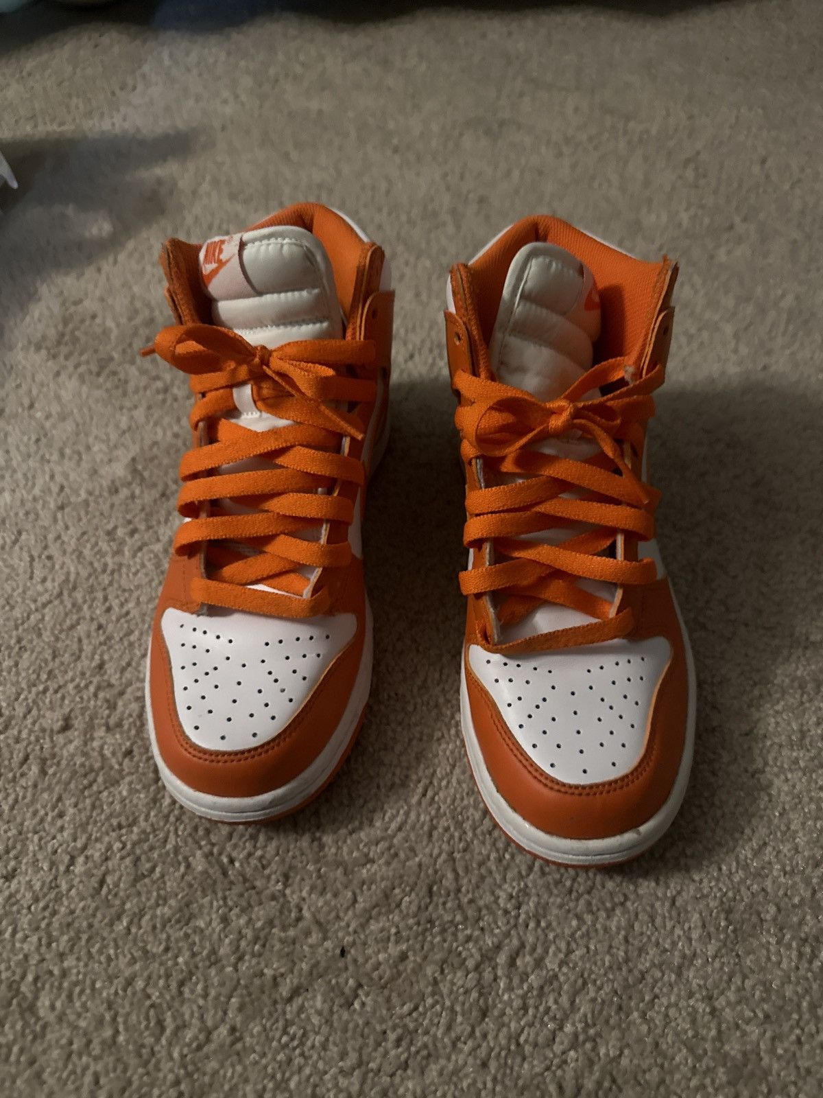 Nike Hi top dunk Syracuse Size US 5.5 / EU 38 - 4 Thumbnail