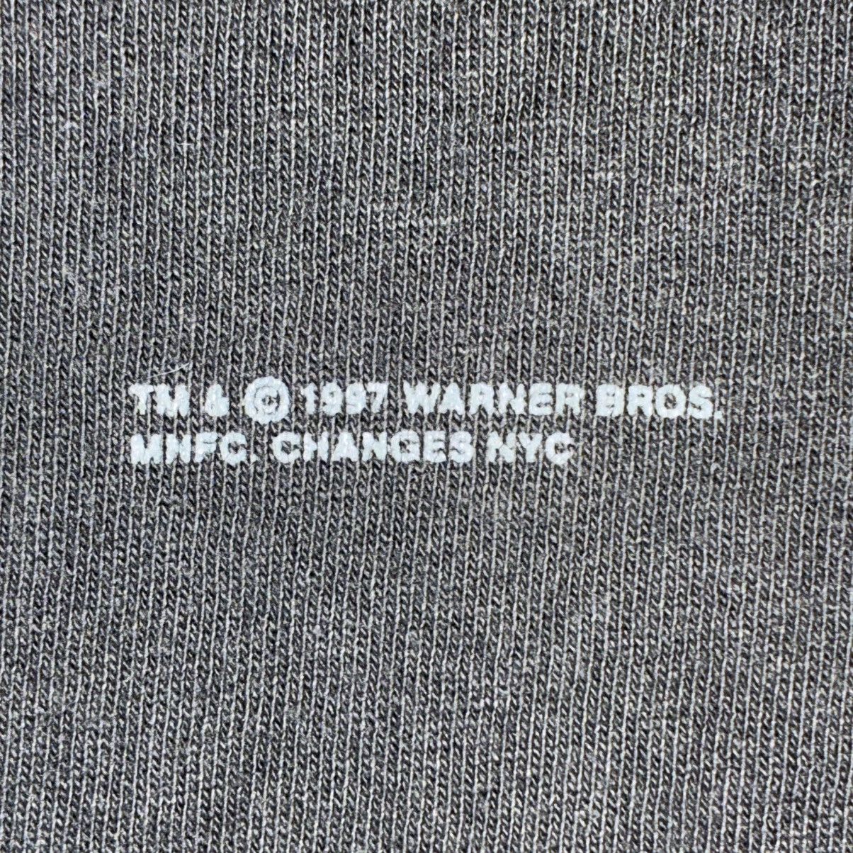 Changes 90s Sylvester the cat blackout shadow Looney Tunes tee shirt Size US XL / EU 56 / 4 - 2 Thumbnail