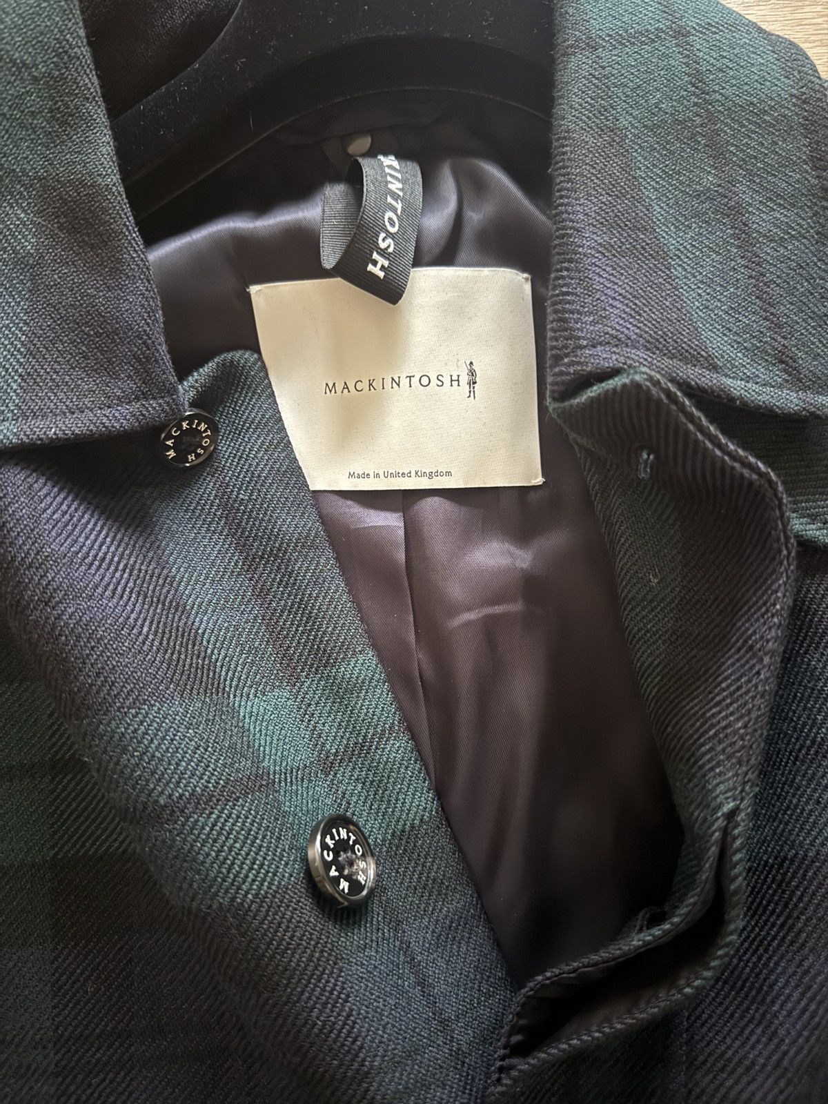 Mackintosh MACKINTOSH Wool Soho Tartan Size US M / EU 48-50 / 2 - 4 Thumbnail