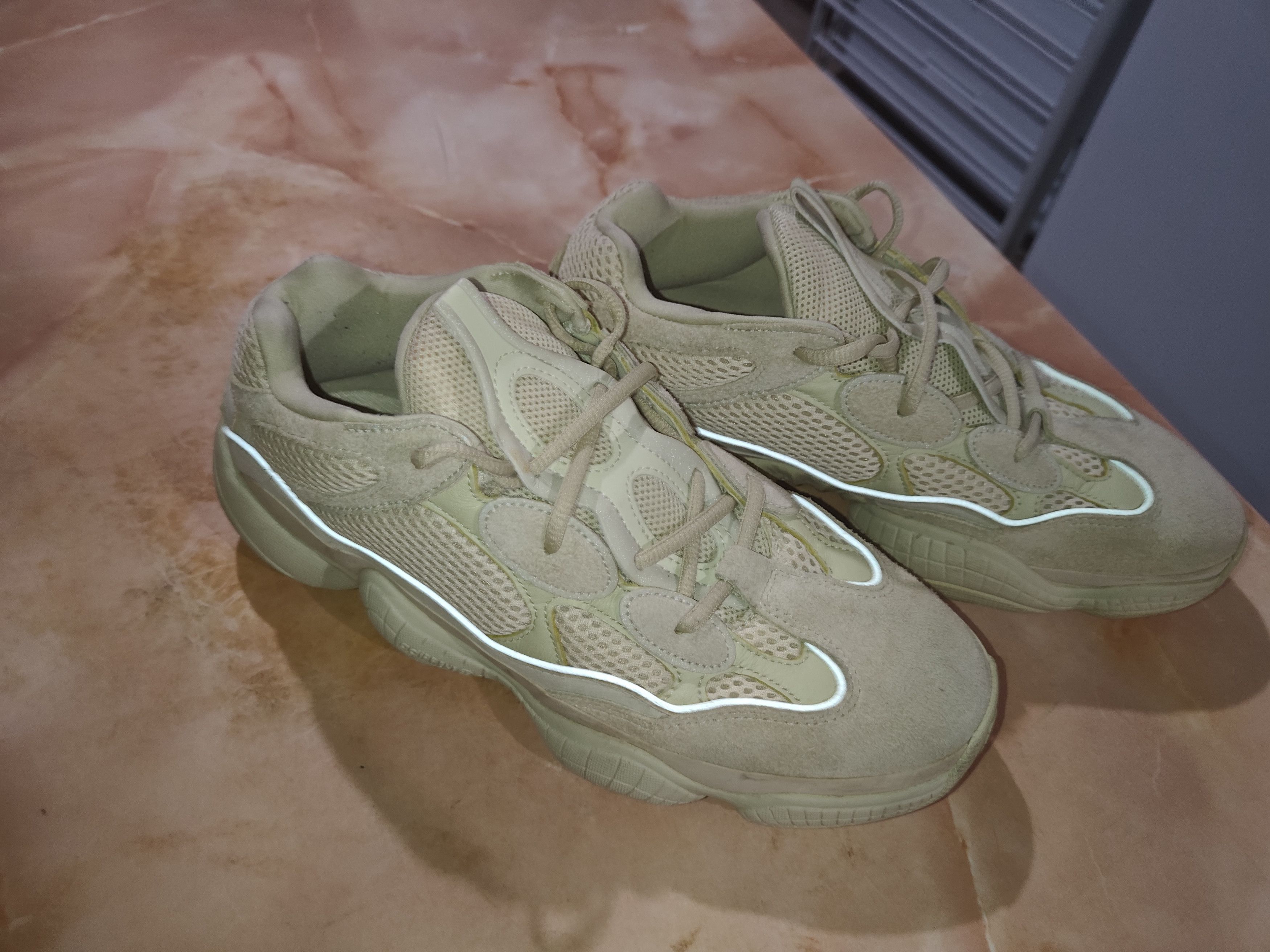 Adidas Adidas Yeezy 500 / Super Moon Yellow Size US 10 / EU 43 - 2 Thumbnail