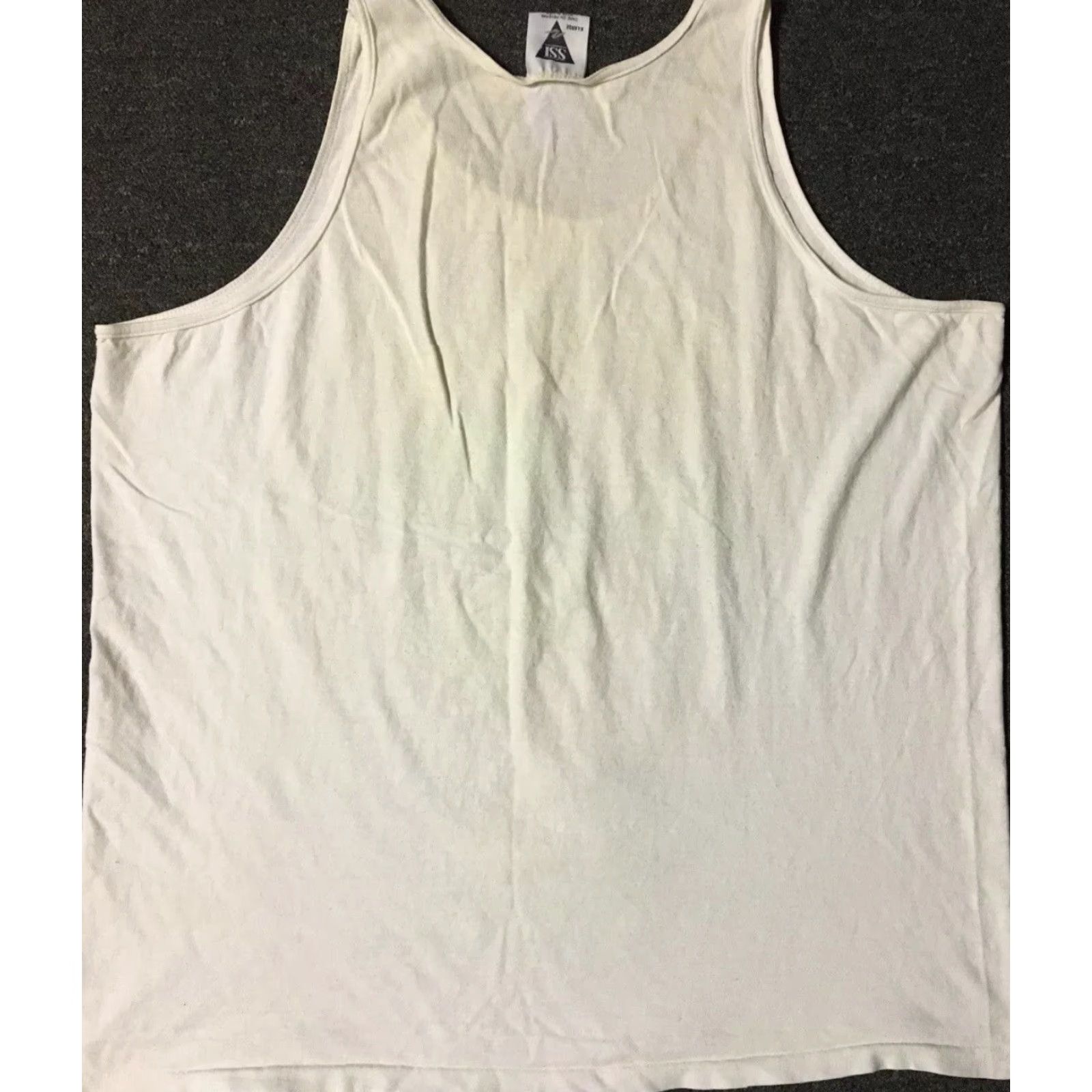 Vintage VINTAGE 90s Rat Fink Poppin Wheelies Faded Tank Top XL White Skate Grunge 80s Size US XL / EU 56 / 4 - 6 Thumbnail