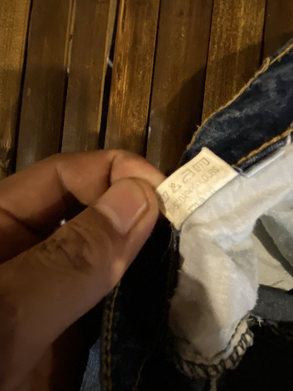 Japanese Brand SHY GER DENIM PANTS Size 30" / US 8 / IT 44 - 11 Thumbnail