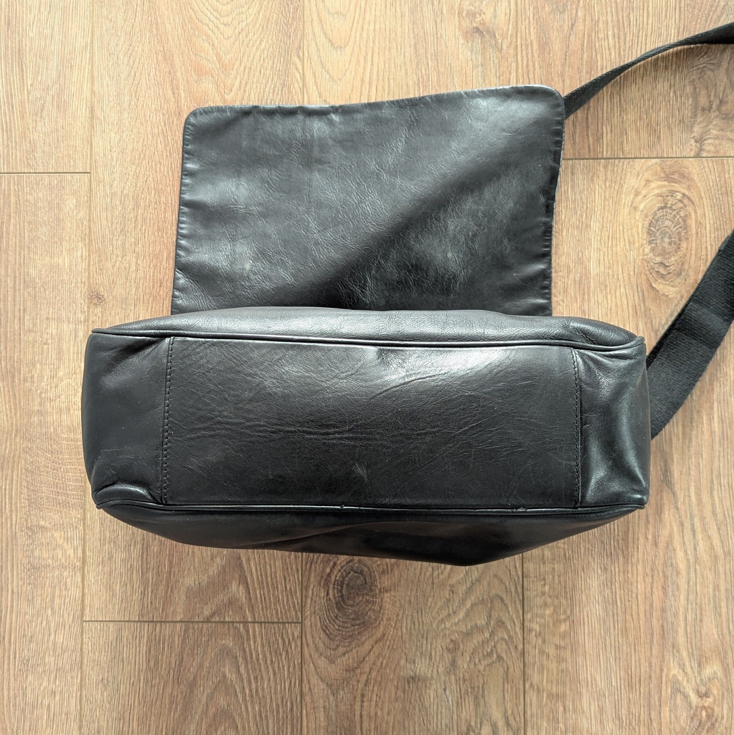 Bally × Leather Bally Crossbody Leather Messenger Bag Made In Italy Luxury Size ONE SIZE - 23 Thumbnail