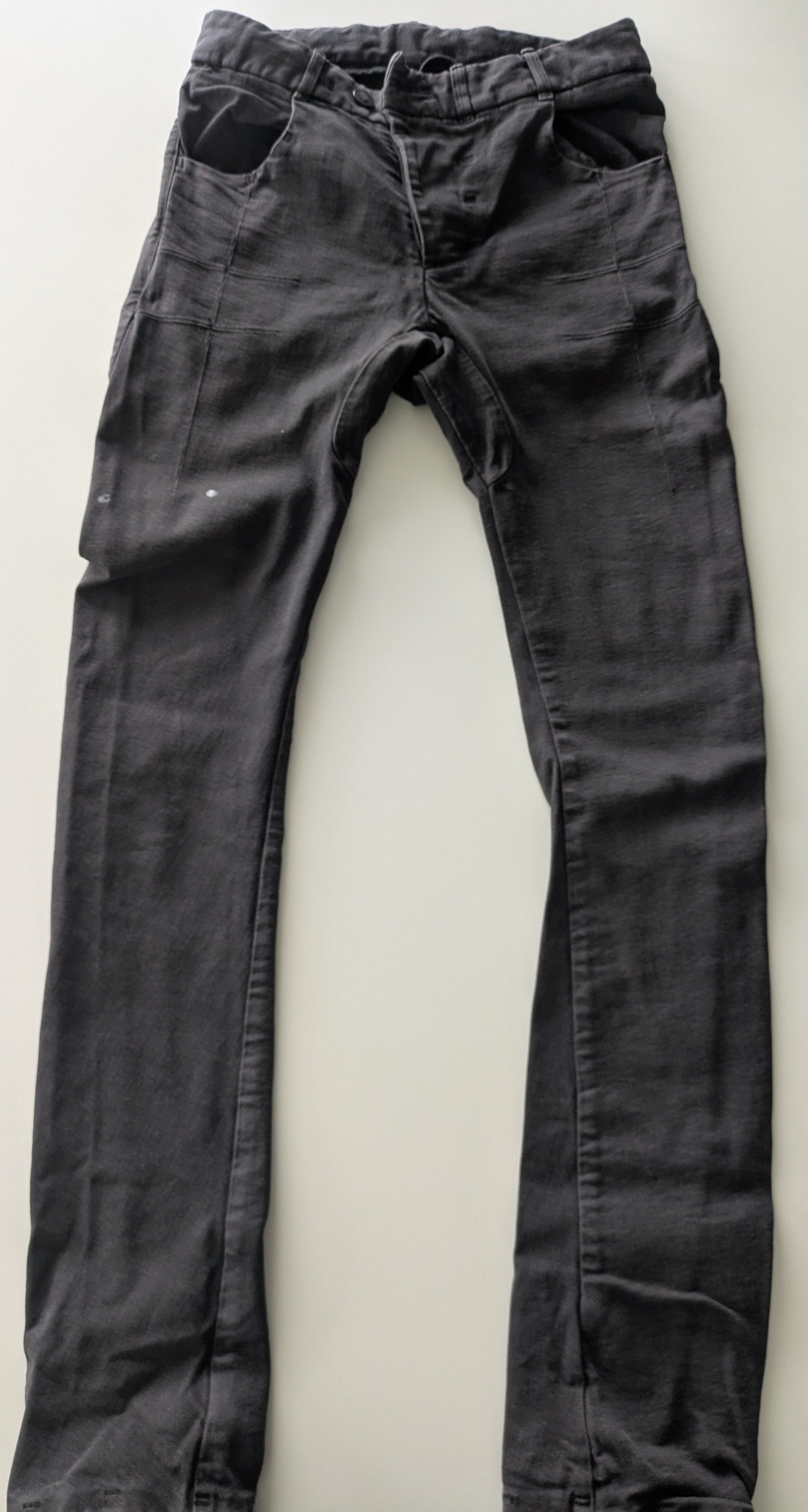 Boris Bidjan Saberi Boris Dark Punk Grey P13TF F1603K Size US 30 / EU 46 - 2 Thumbnail