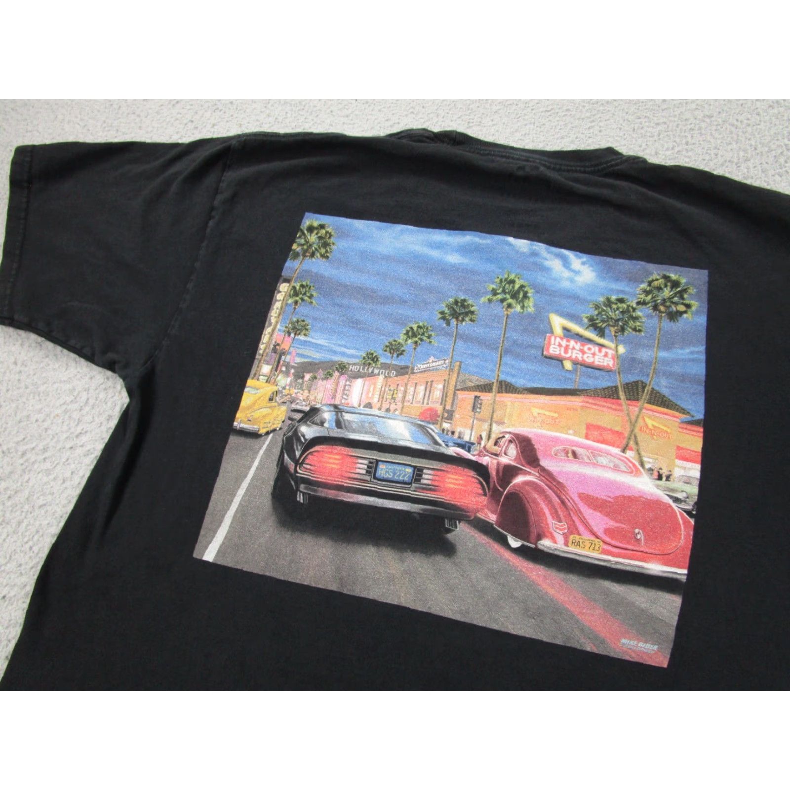 Vintage IN-N-Out Burger Shirt Mens L Black Hot Rod California Drive Thru Classic Cars Size US L / EU 52-54 / 3 - 2 Thumbnail