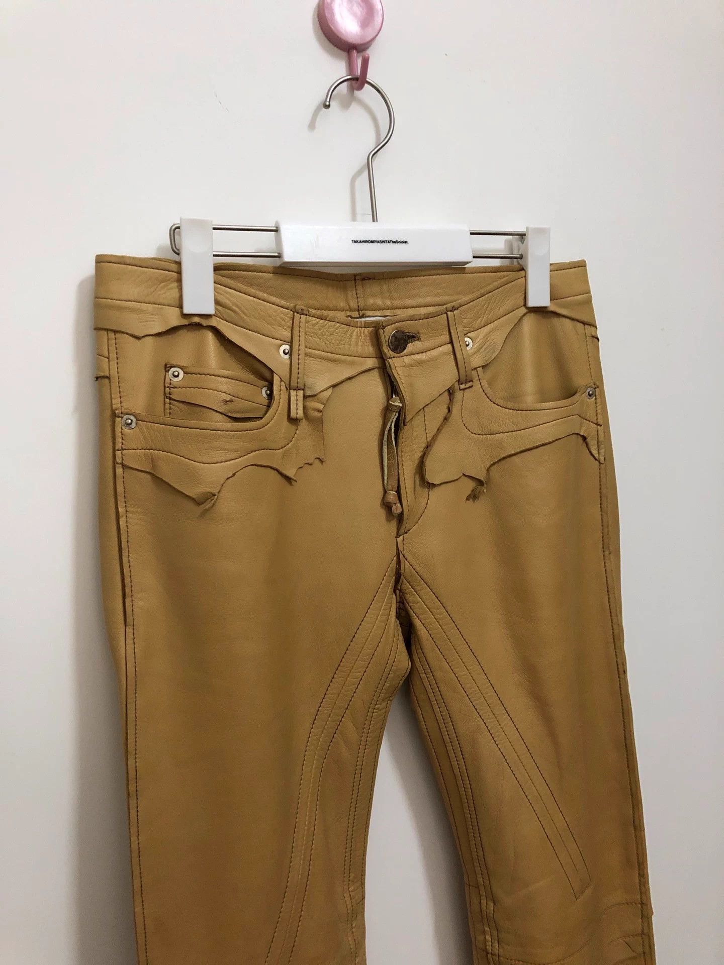 Takahiromiyashita The Soloist. TAKAHIROMIYASHITA THE soloist irregular pants 48 Size US 32 / EU 48 - 3 Thumbnail
