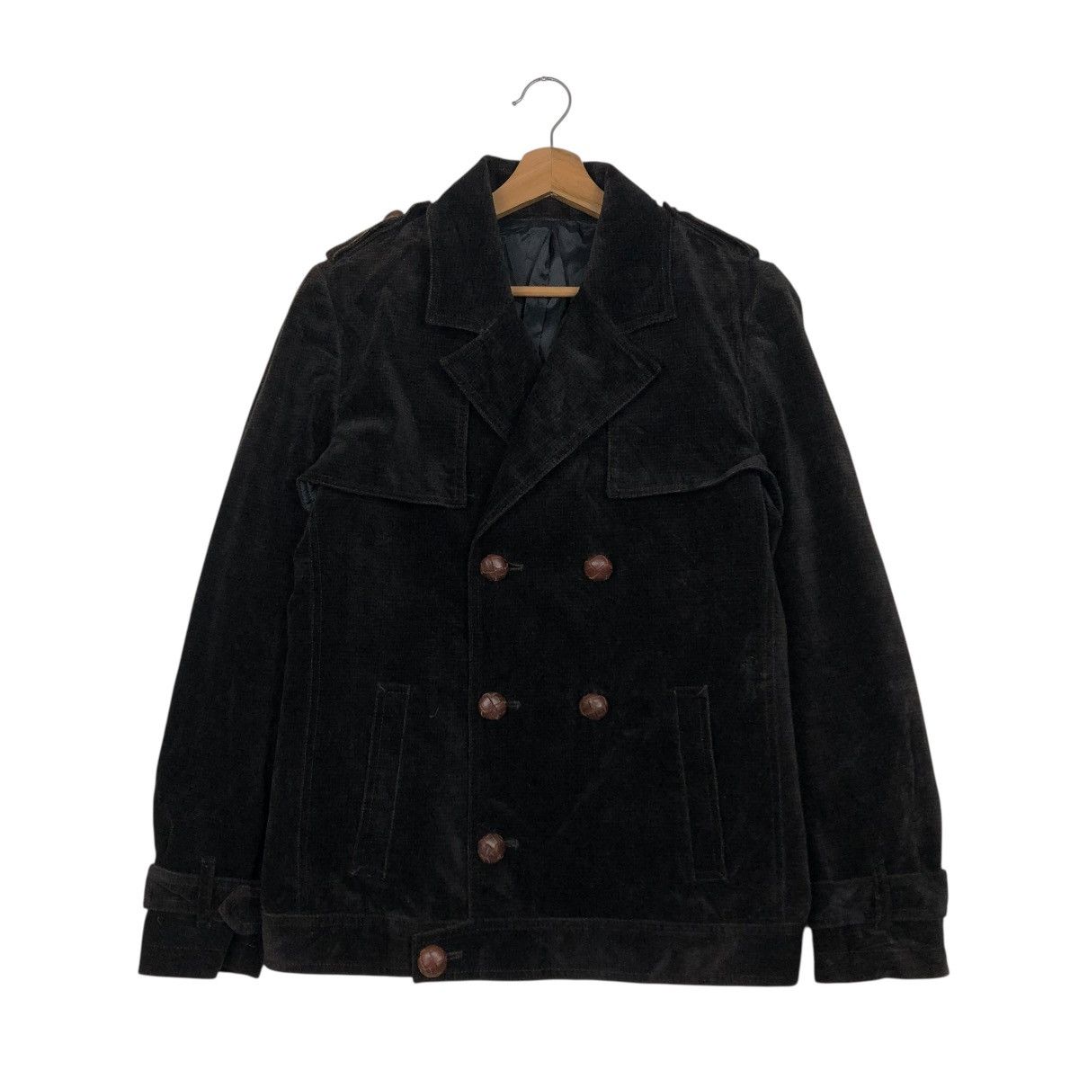 Boycott 🔥RICH BLACK VINTAGE BIKER JACKET BOYCOTT ISSEY MIYAKE Size US M / EU 48-50 / 2 - 3 Thumbnail