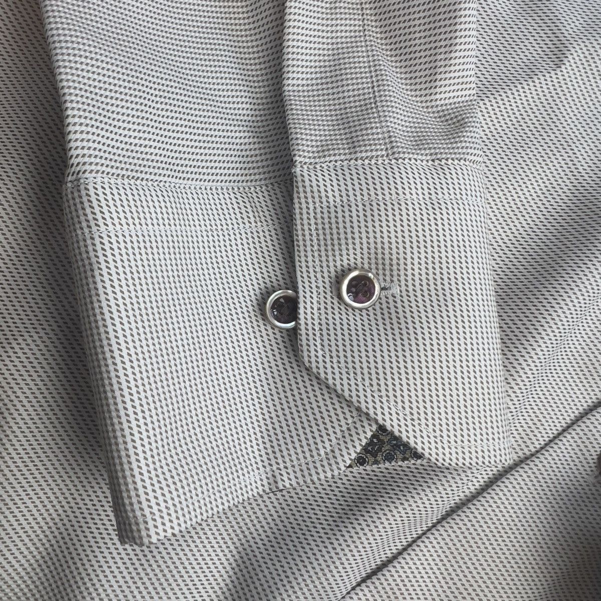 Strenstroms Stenströms Contrast Detail Fitted Body, Twofold Super Cotton Size US XL / EU 56 / 4 - 9 Thumbnail