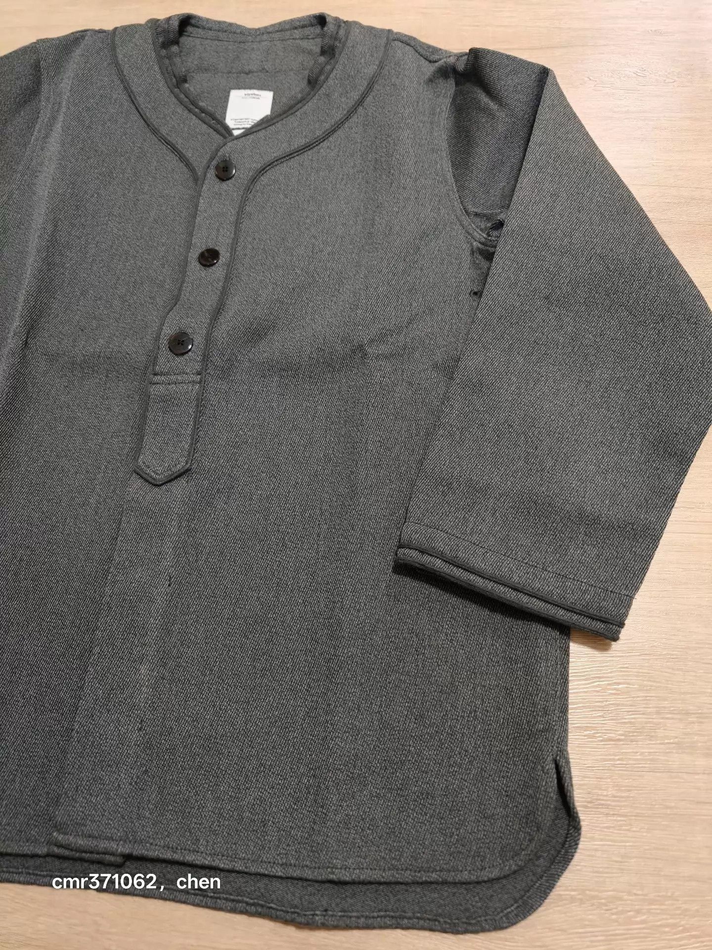 Visvim visvim 17aw dugout shirt l/s slim fit wool-linen mix grey2 3 Size US M / EU 48-50 / 2 - 3 Thumbnail