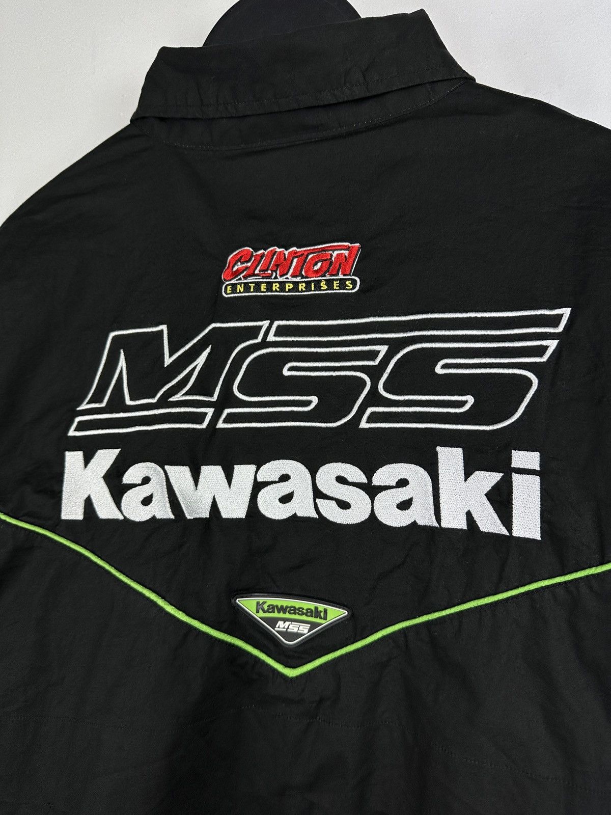 Vintage Vintage Kawasaki MSS Racing Moto Shirt Size US M / EU 48-50 / 2 - 5 Thumbnail