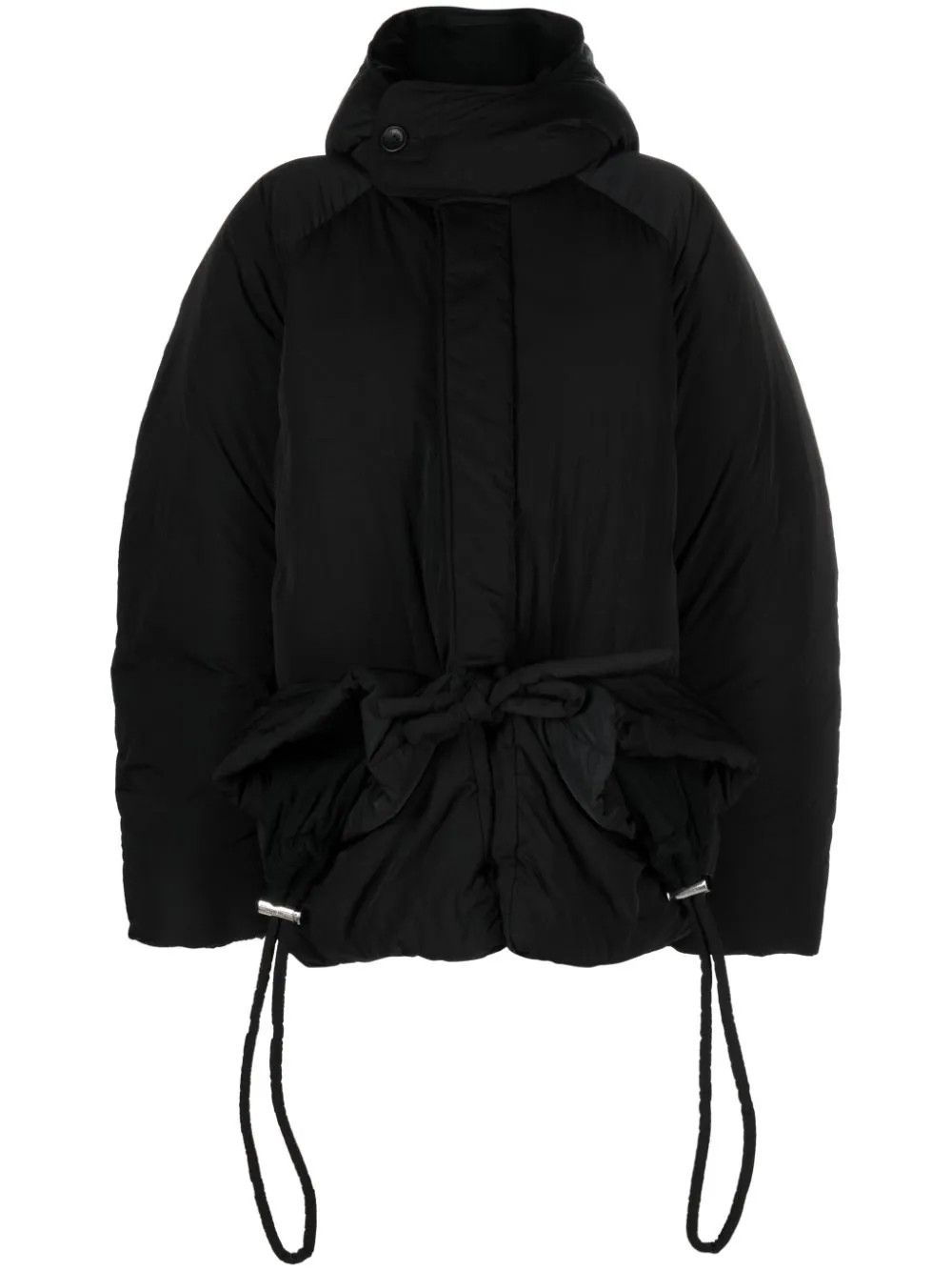 o1mle0824 La Doudoune Capullo Puffer Jacket in Black