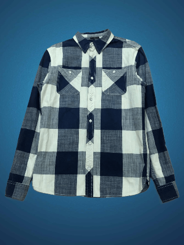 Allsaints Vintage Allsaints Button Up Shirt Size XS Size US XS / EU 42 / 0 - 1 Thumbnail