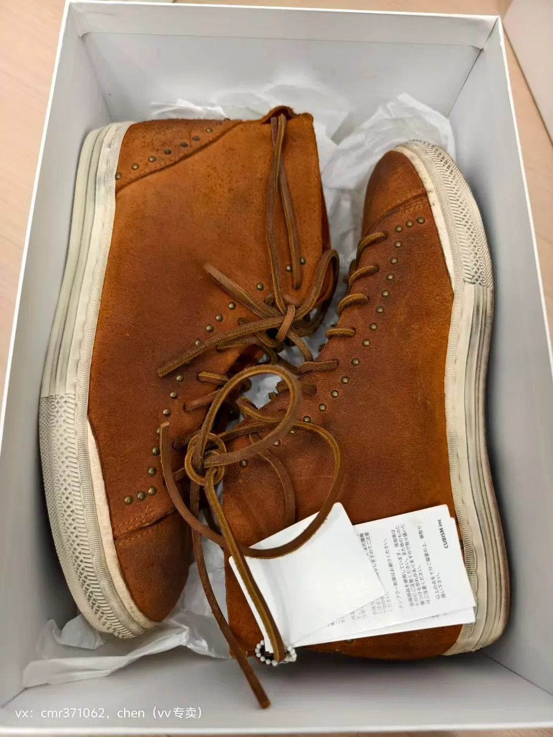 Visvim visvim lauda kiowa folk dk brown 9 new Horween Cork Size US 8 / EU 41 - 9 Thumbnail