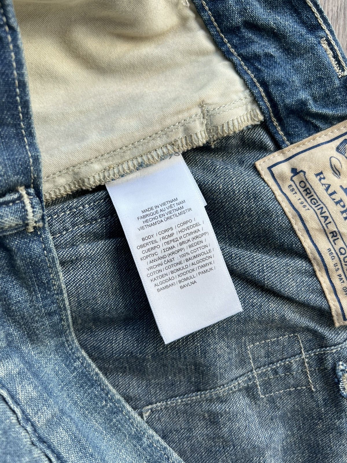 Polo Ralph Lauren Polo Ralph Lauren Relaxed Fit Distressed Carpenter Pants Size US 36 / EU 52 - 19 Thumbnail