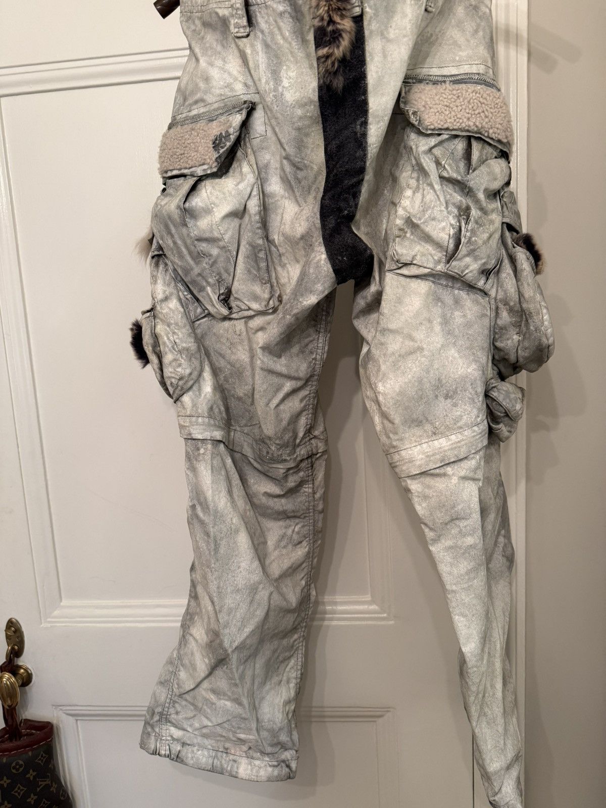 If Six Was Nine If six was nine silver grey pants cargo style Size 27" / US 4 / IT 40 - 8 Thumbnail