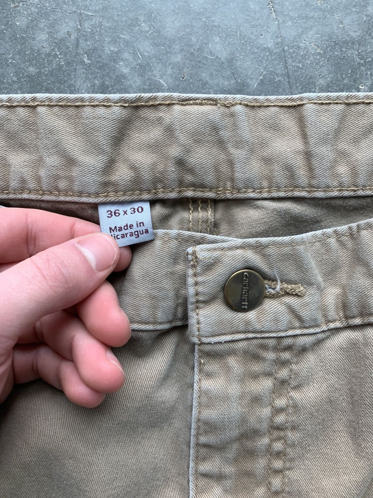 Carhartt × Vintage Crazy Vintage Y2K Carhartt Carpenter Pants Baggy Essential Size US 36 / EU 52 - 7 Thumbnail