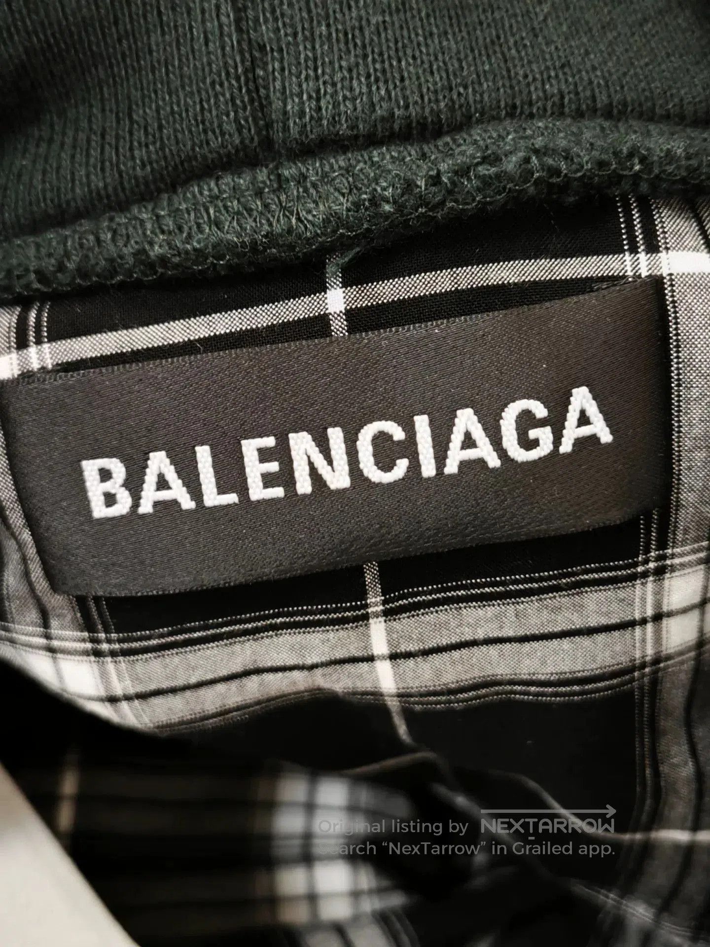 Balenciaga Balenciaga Denim Patchwork Hooded Shirt. Size S / US 4 / IT 40 - 3 Thumbnail