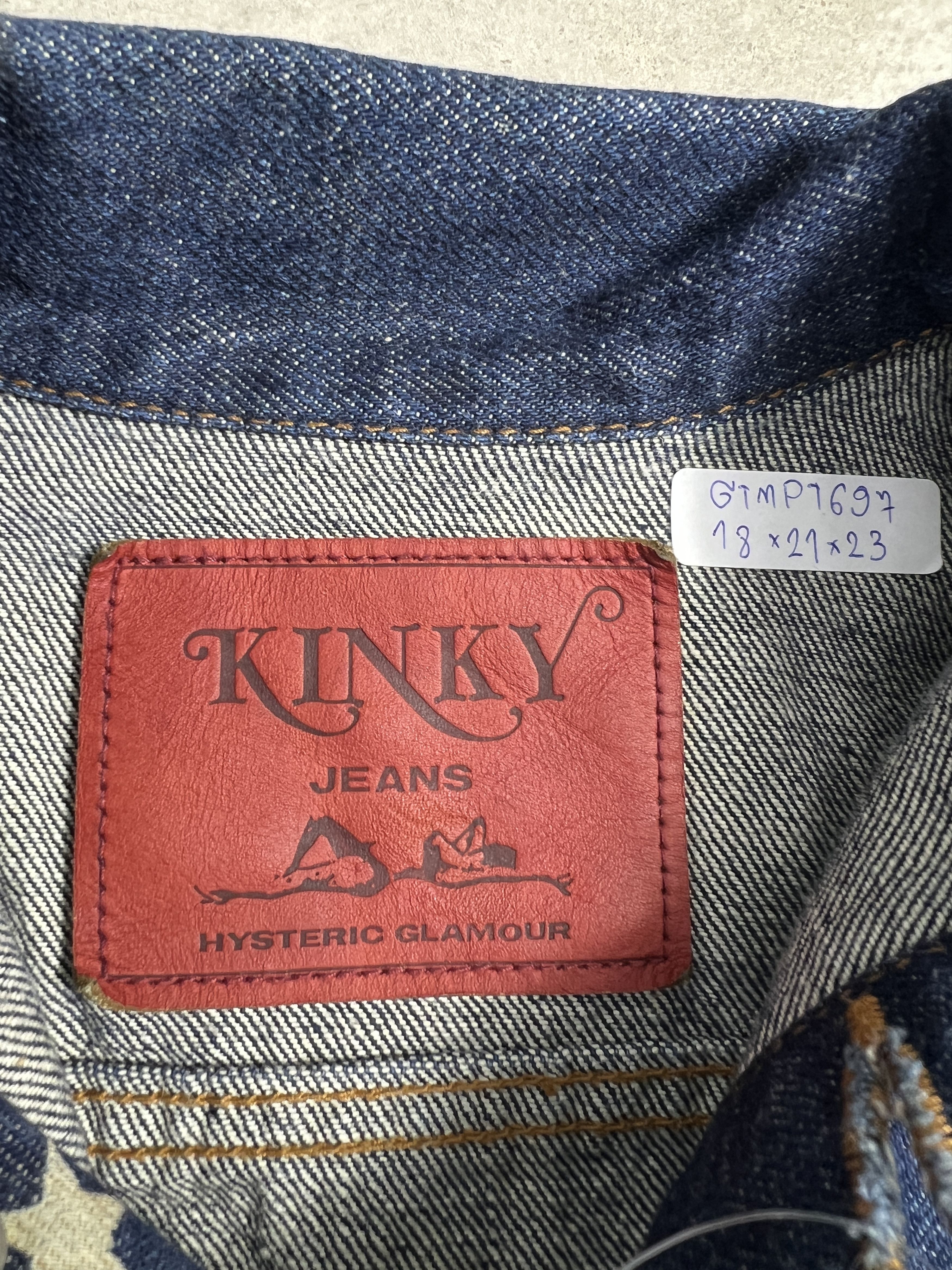 Hysteric Glamour HYSTERIC GLAMOUR Kinky Jeans Y2K Denim Jacket GTMPT697 Size M / US 6-8 / IT 42-44 - 3 Thumbnail