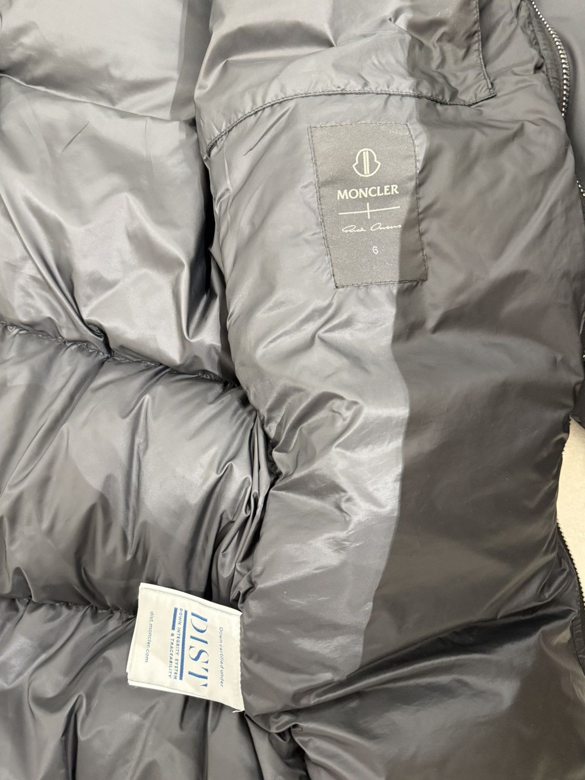 Moncler × Rick Owens Moncler x Rick Owens Cyclopic Long Down Jacket Black - 23FW Size US L / EU 52-54 / 3 - 8 Thumbnail
