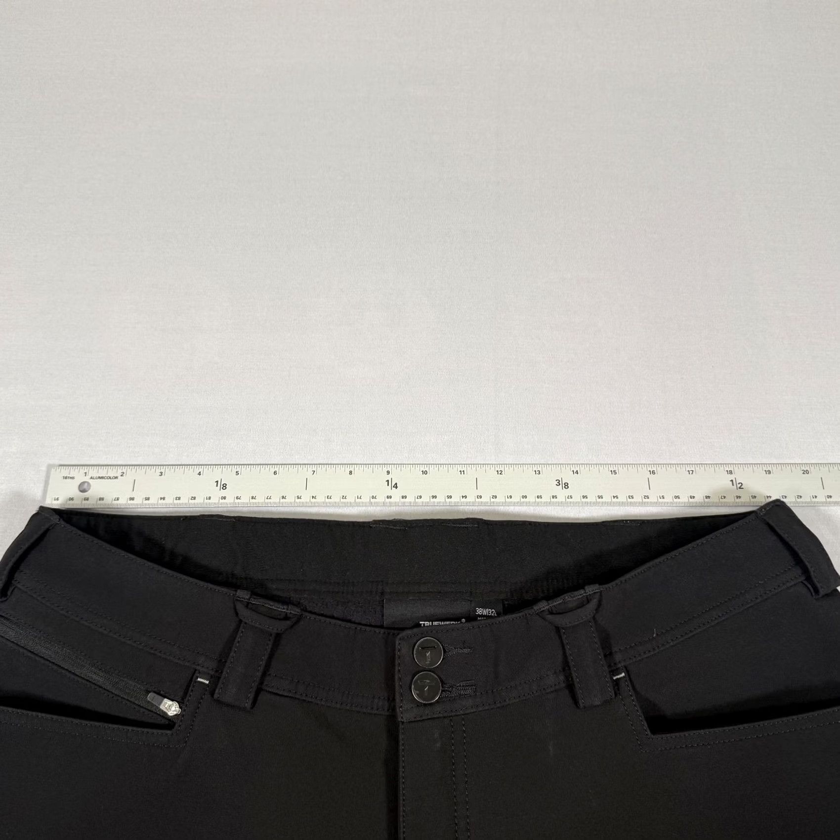 Vintage Truewerk Pants Mens 38x32 Black T3 Werkpant Cargo Fleece Lined Stretch Workwear Size US 38 / EU 54 - 7 Thumbnail