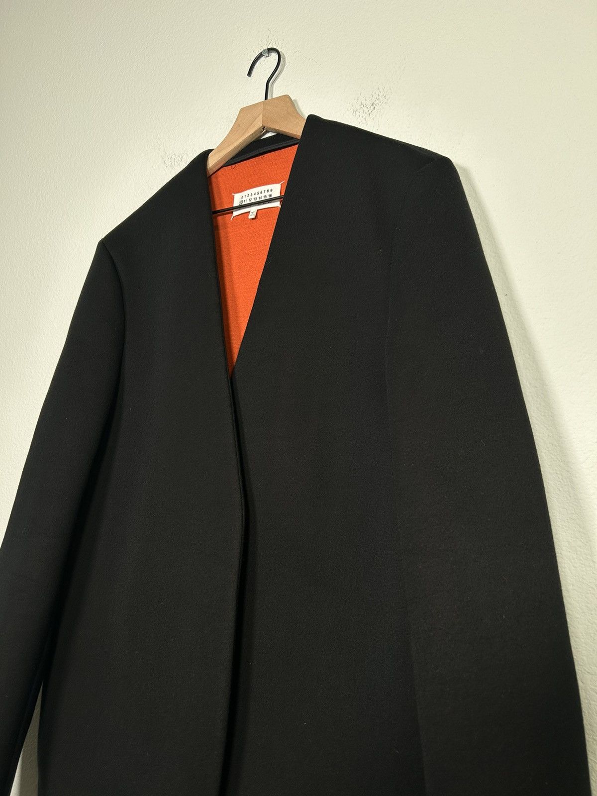 Maison Margiela Collarless Neoprene Blazer Size US L / EU 52-54 / 3 - 2 Thumbnail