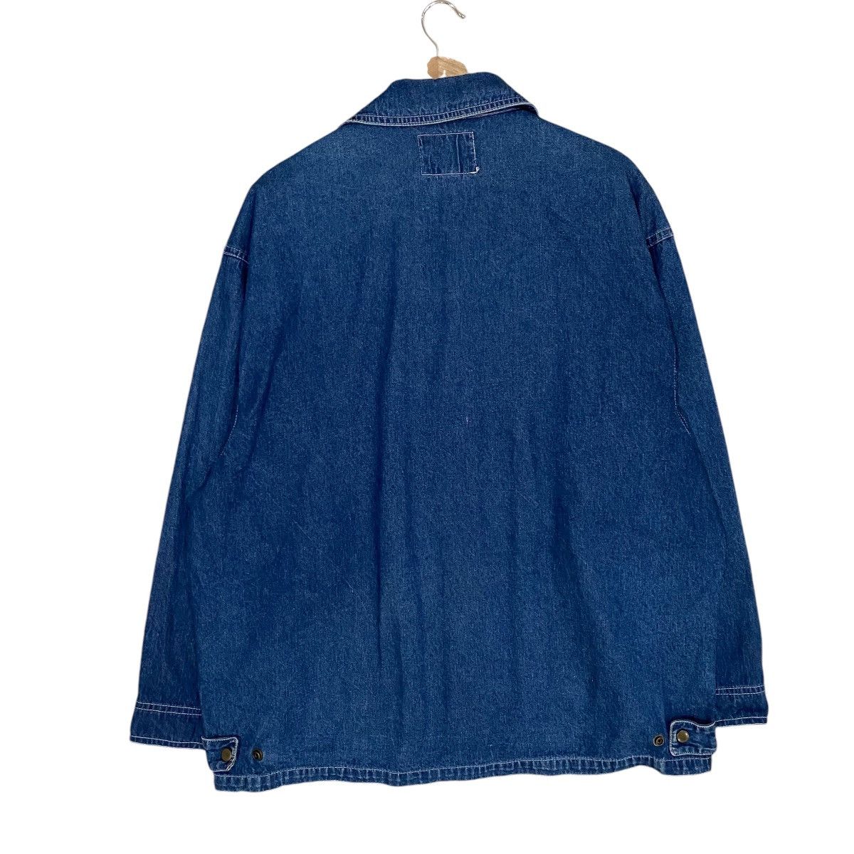 Indigo × Pure Blue Japan VINTAGE PETER HOUSE INDIGO WORKWEAR CHORES JACKET Size US L / EU 52-54 / 3 - 6 Thumbnail