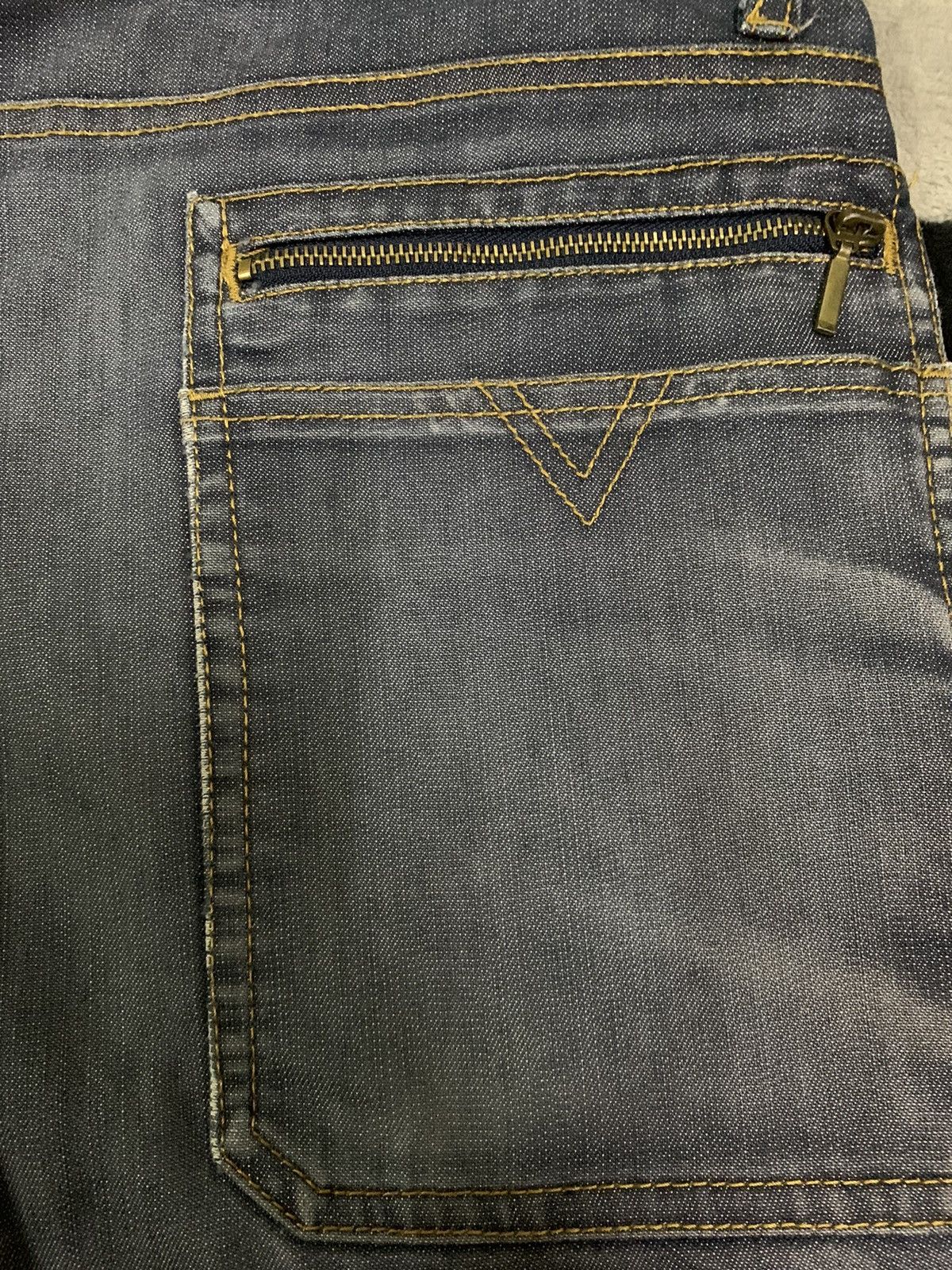 Japanese Brand Vintage Comme Le Vent Multi-pockets Baggy Carpenter Jeans Size US 34 / EU 50 - 14 Thumbnail