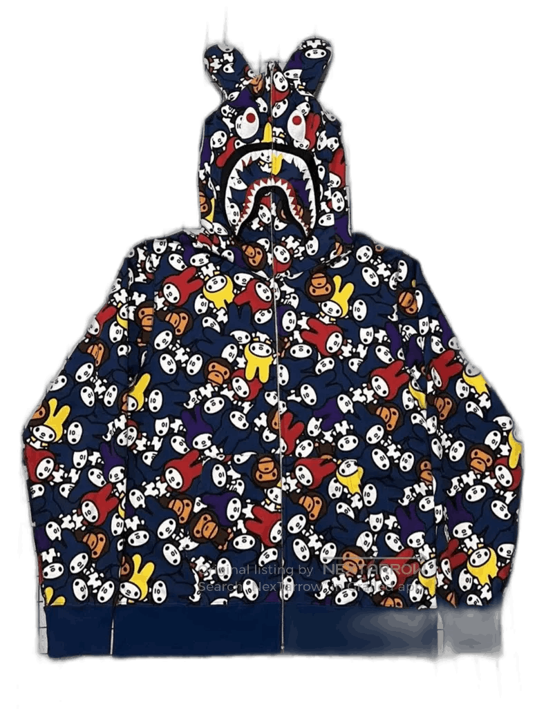 Bape Bape x Melty Bear Rare Hoodie. Size US XL / EU 56 / 4 - 1 Thumbnail