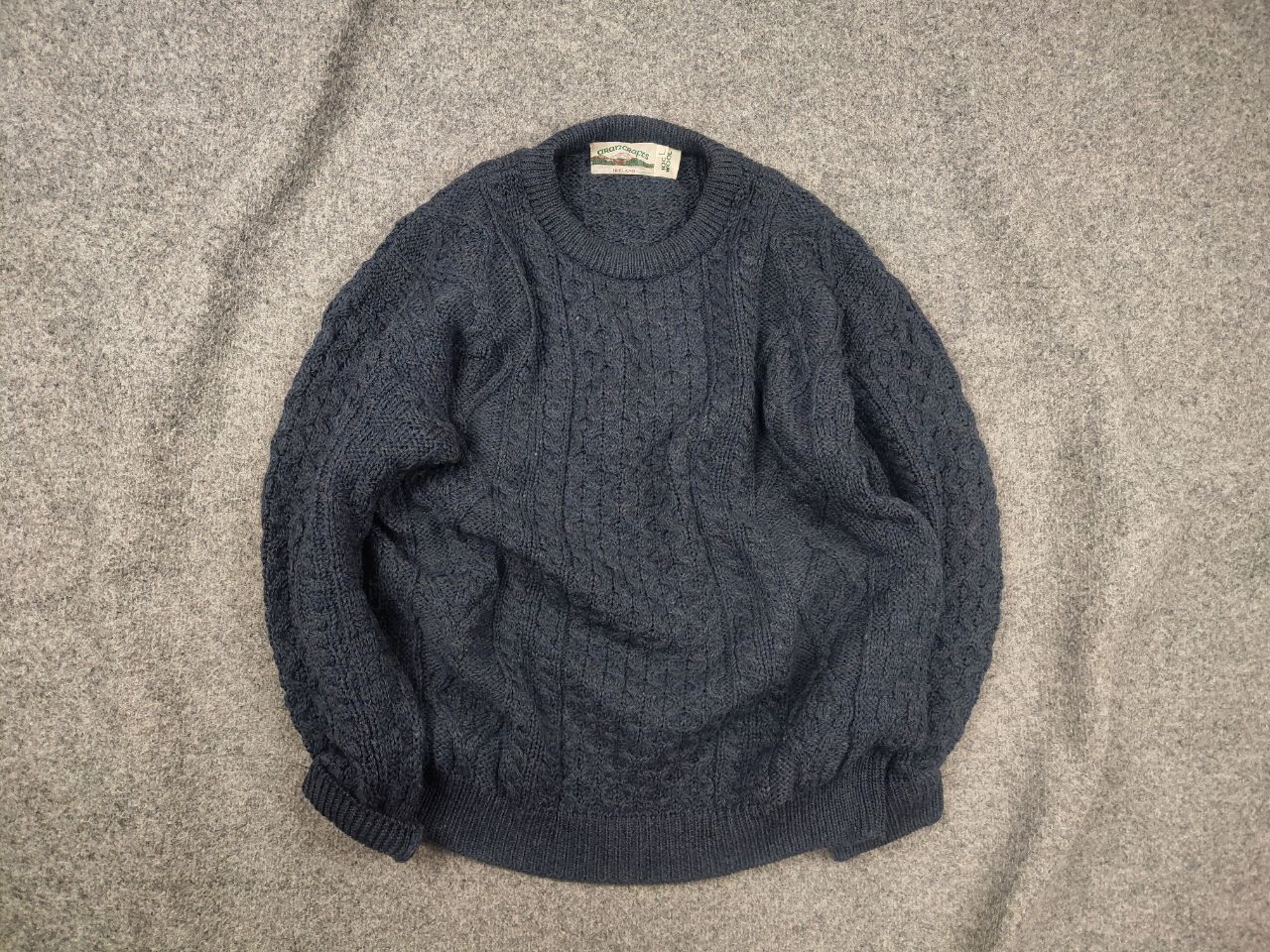 Aran Crafts Vintage Aran Crafts Sweater Wool Knit Fisherman Crewneck Size US L / EU 52-54 / 3 - 1 Thumbnail