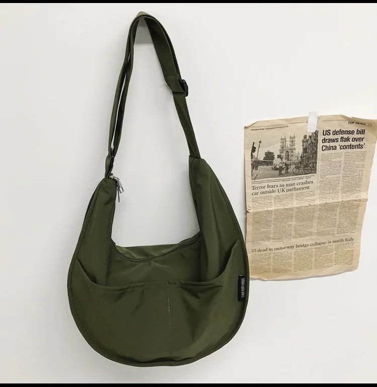Japanese Brand Green Crossbody Bag Size ONE SIZE - 4 Thumbnail