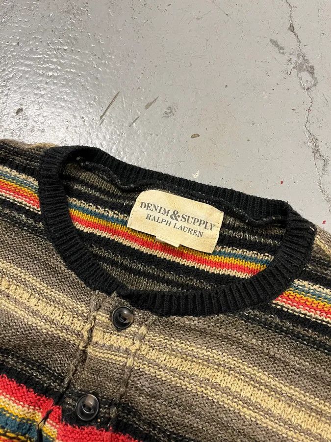 Polo Ralph Lauren 2010s Ralph Lauren Native Multicolor Striped Sweater Size US M / EU 48-50 / 2 - 8 Thumbnail