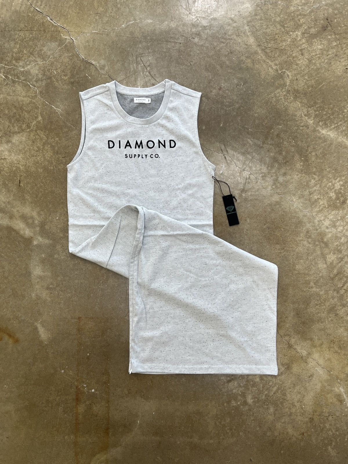 Diamond Supply Co. Diamond Supply Stone Cut Maxi Dress Salt Medium Size M / US 6-8 / IT 42-44 - 2 Thumbnail