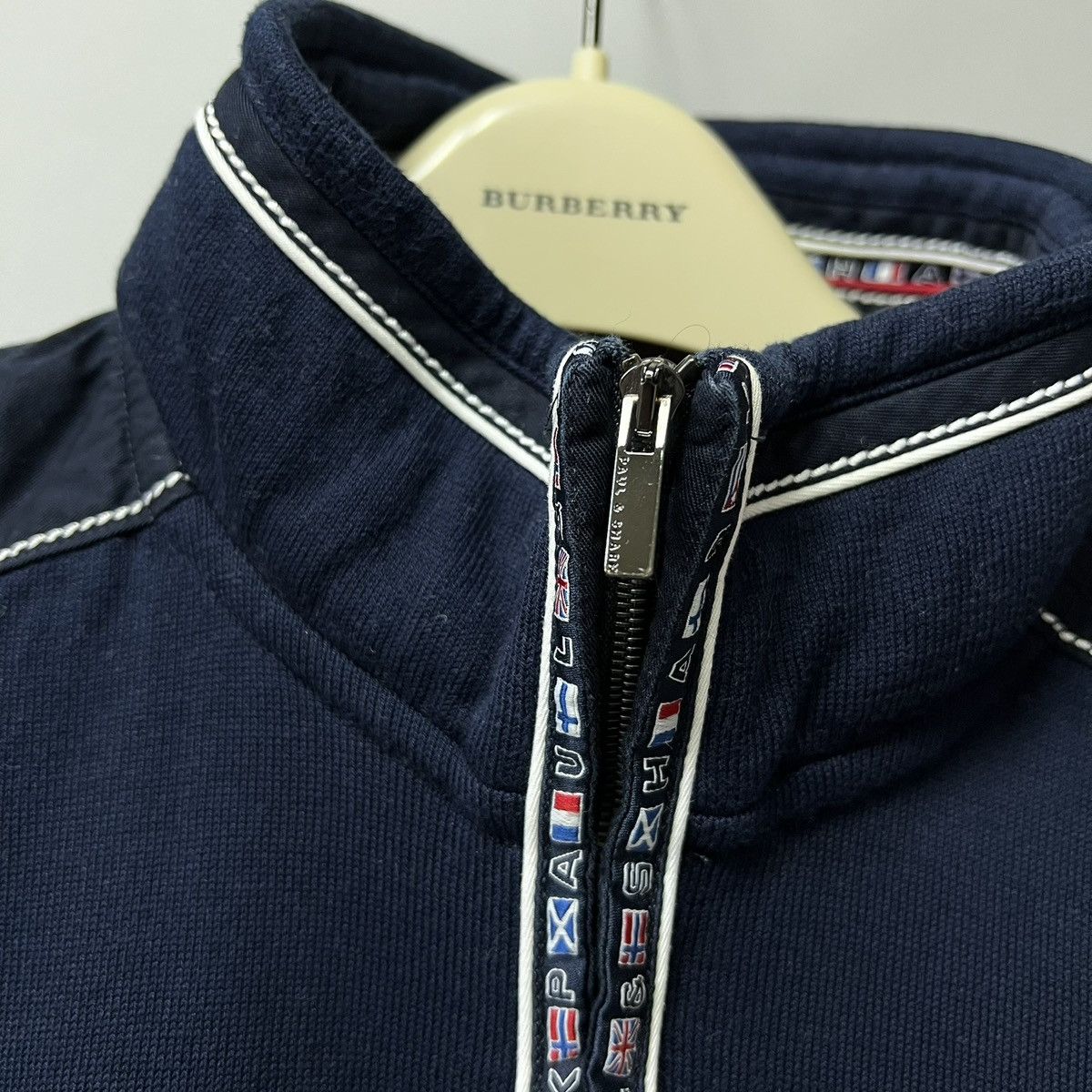 Paul & Shark Paul & Shark Vintage Sweater Zip “Red Bay Bahamas” yachting Size US XL / EU 56 / 4 - 5 Thumbnail