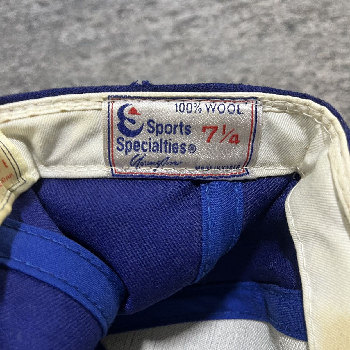 Sports Specialties Vintage 90s Milwaukee Brewers Sports Specialties Fitted Hat Size ONE SIZE - 9 Thumbnail