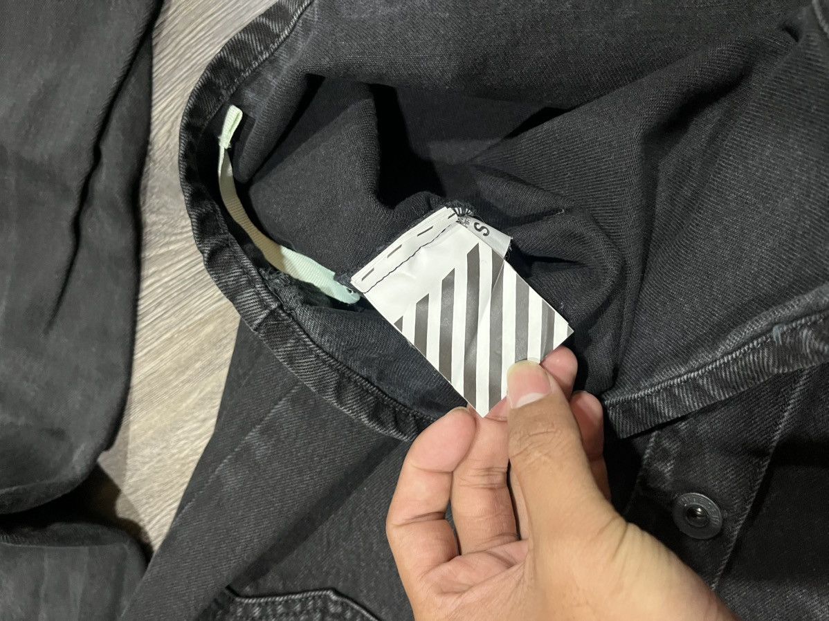 Off-White Off-White "Impressionism" Print Denim Jacket Size US S / EU 44-46 / 1 - 7 Thumbnail