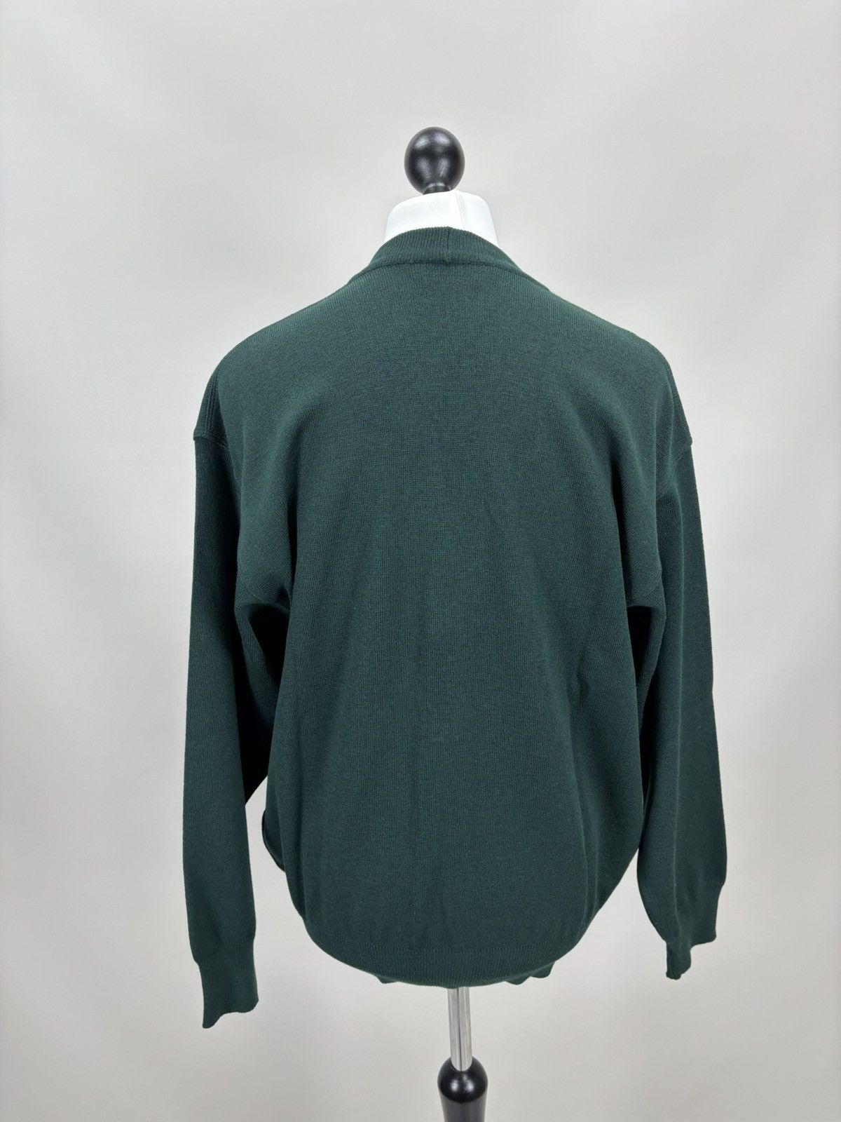 Dalmine Mens cardigan Dalmine Size L/52 Color Green Size US L / EU 52-54 / 3 - 6 Thumbnail