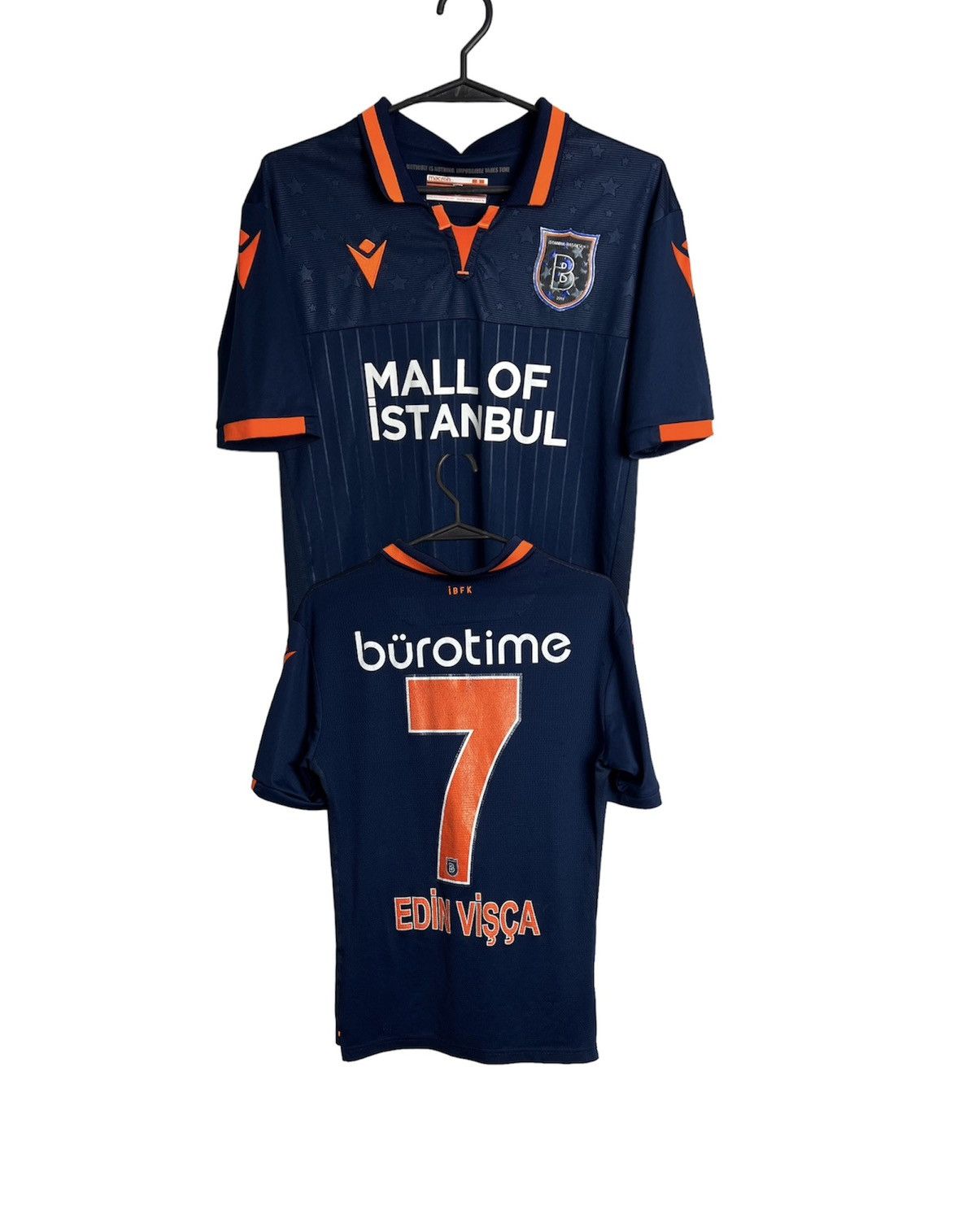 Macron Macron Istanbul Basaksehir 2019 Edin Visca 7 Soccer Jersey Size US S / EU 44-46 / 1 - 1 Thumbnail