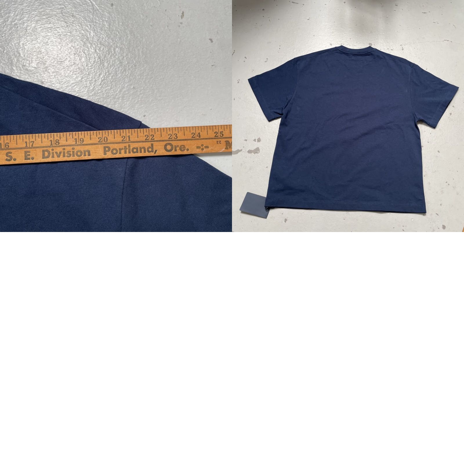 Jil Sander Jil Sander Cotton Jersey Knit Logo T-Shirt Made In Italy NWT S Blue Unisex Adults Short Sleeve Shirts Men Women Size US S / EU 44-46 / 1 - 8 Thumbnail