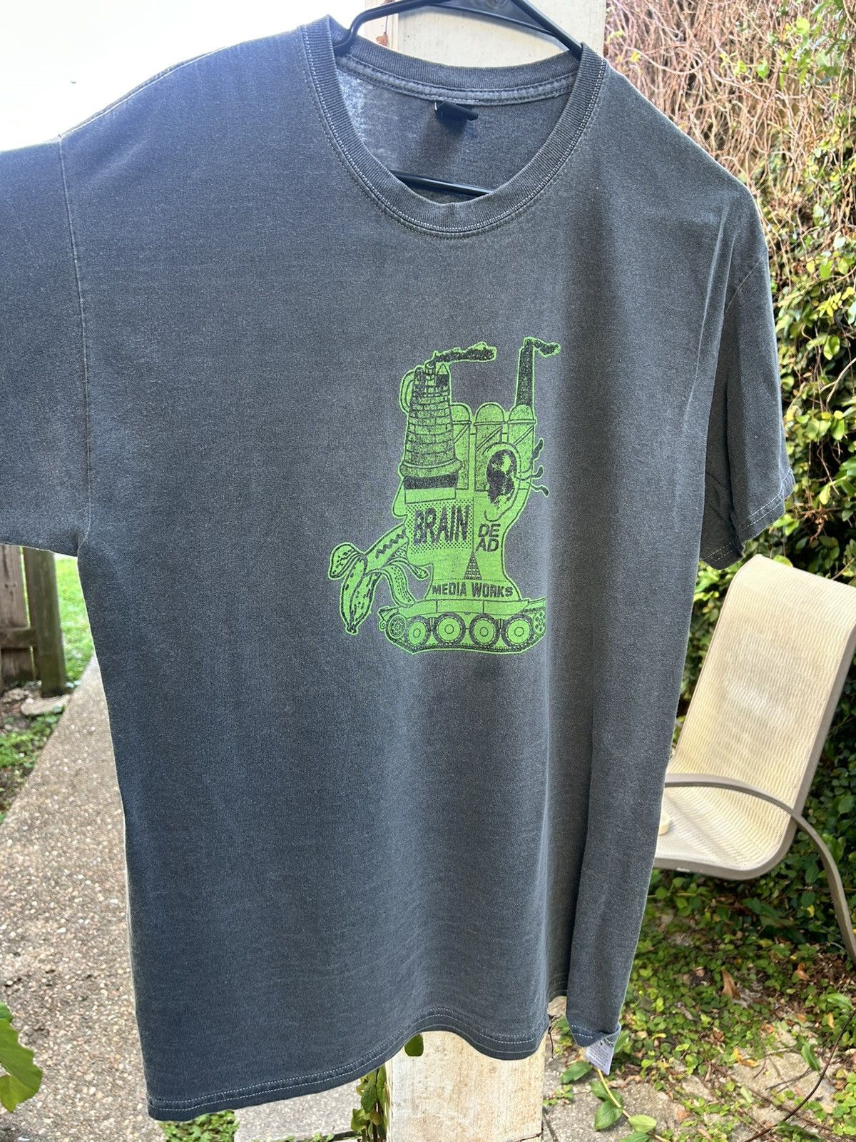 Brain Dead Brain Dead vintage grey t-shirt Size US M / EU 48-50 / 2 - 1 Thumbnail