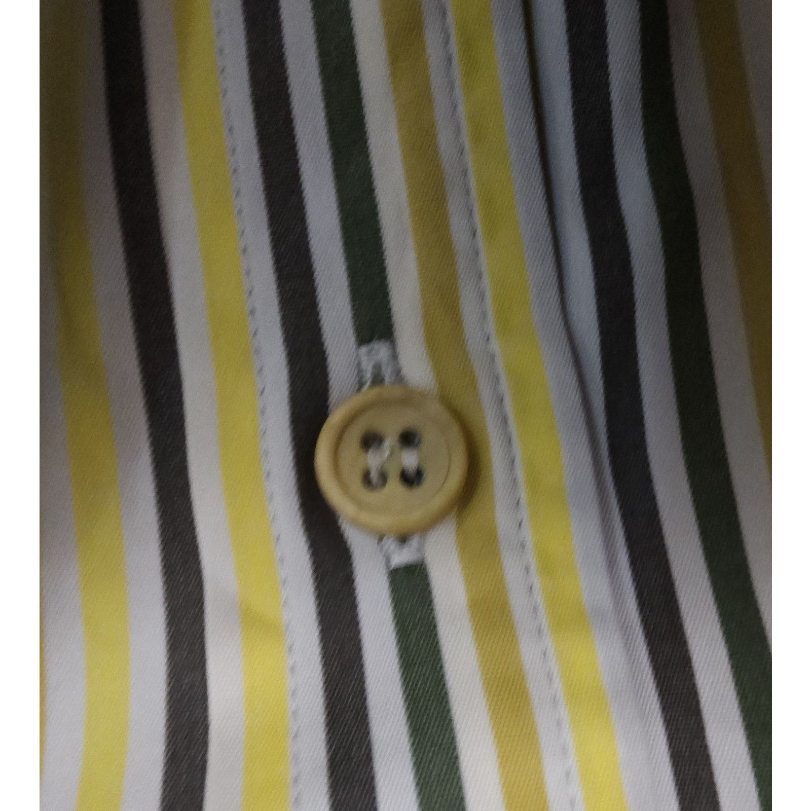 Paul Smith PAUL SMITH Mens Shirt Striped Short Sleeve Cotton Italy 16.5 Size US M / EU 48-50 / 2 - 5 Thumbnail