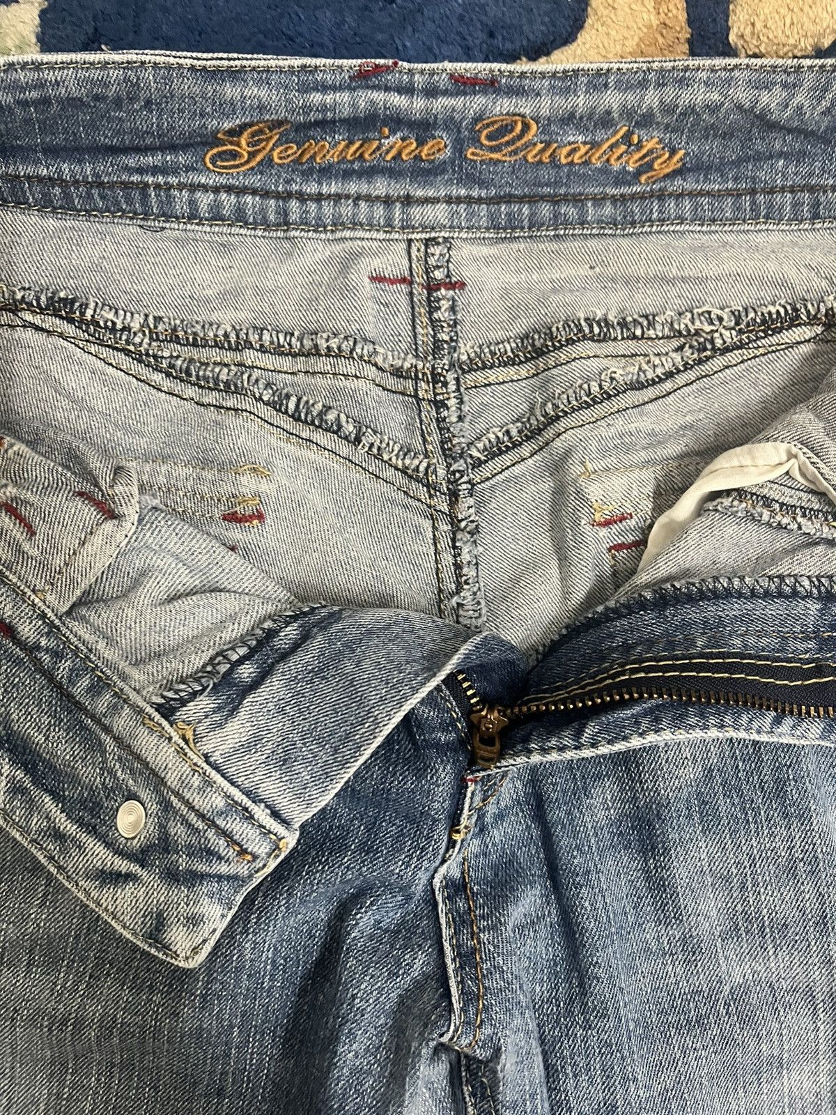 Yasuyuki Ishii Vintage El Road Flare Denim Size US 30 / EU 46 - 5 Thumbnail
