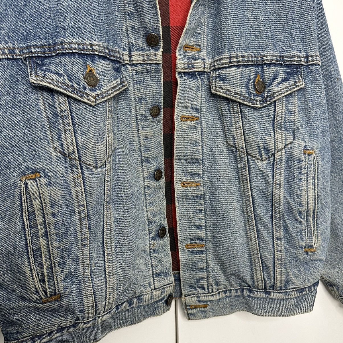 Levi's Levis Levi’s Vintage Jacket Made in USA Denim 90s Rare Size US S / EU 44-46 / 1 - 5 Thumbnail