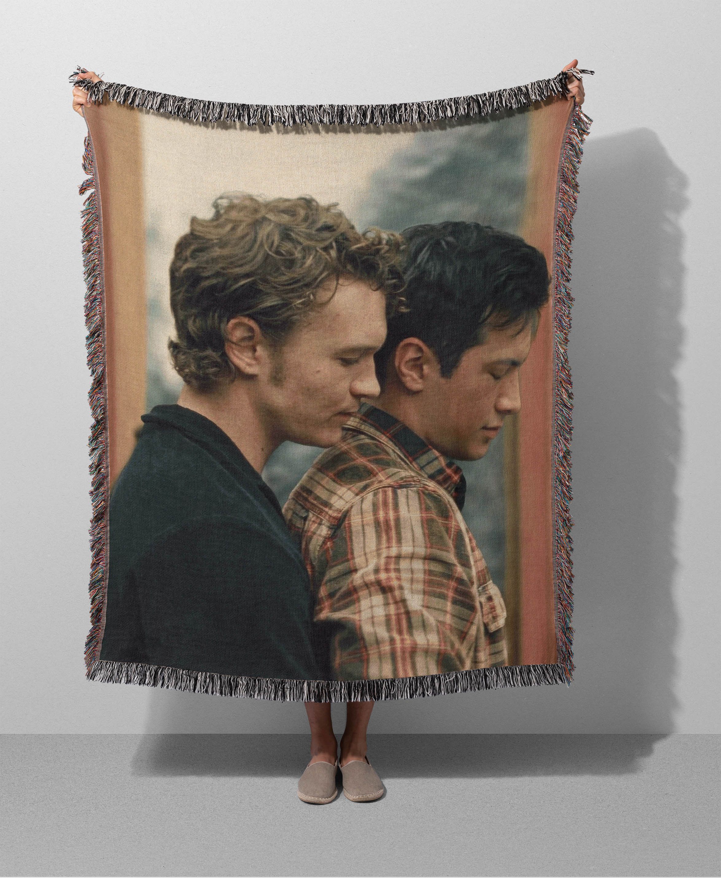 Heated Rivalry Blanket Gift Hollander Rozanov print art